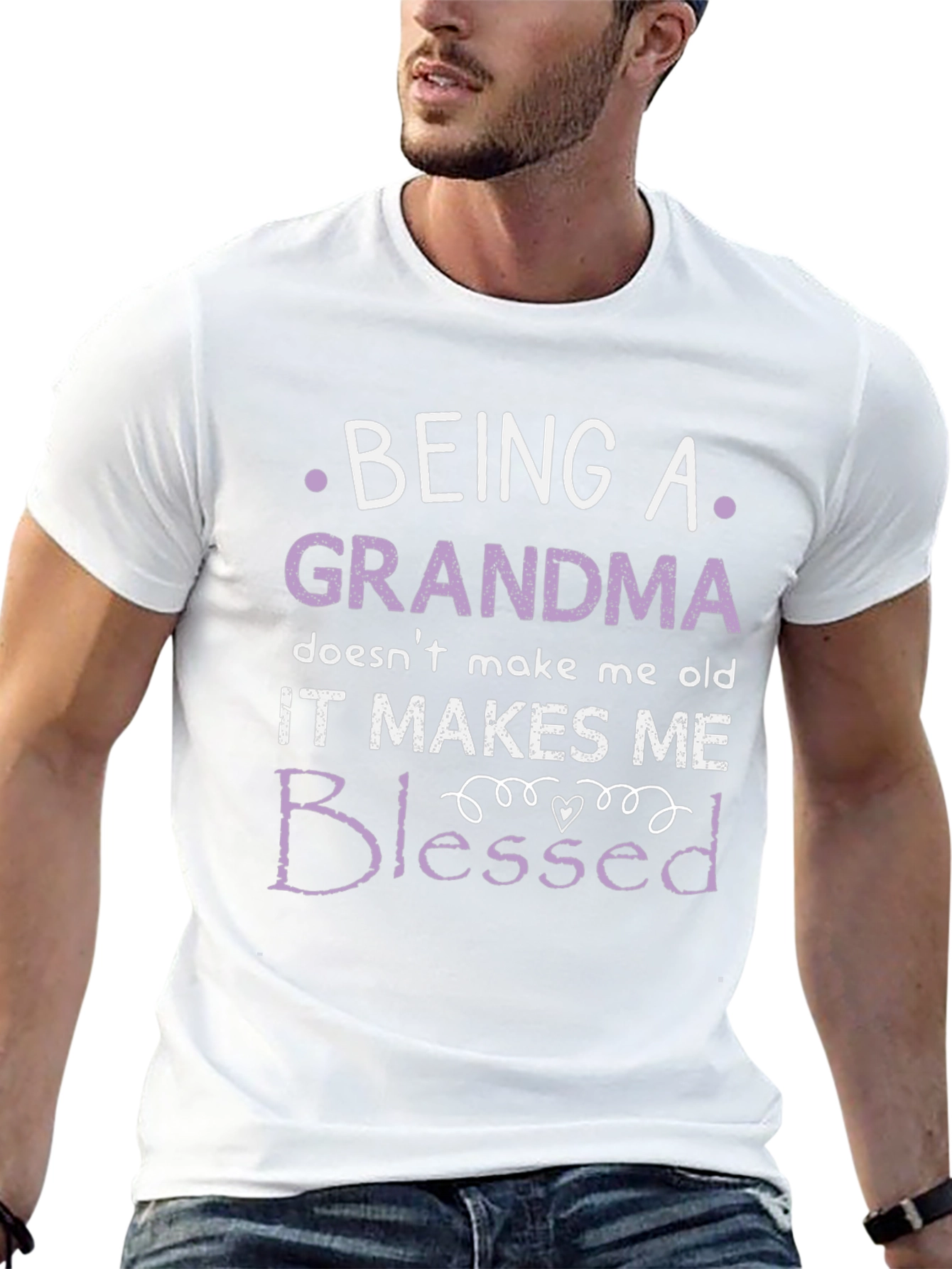 Blessed Grandma T-Shirt - Soft Cotton Tee