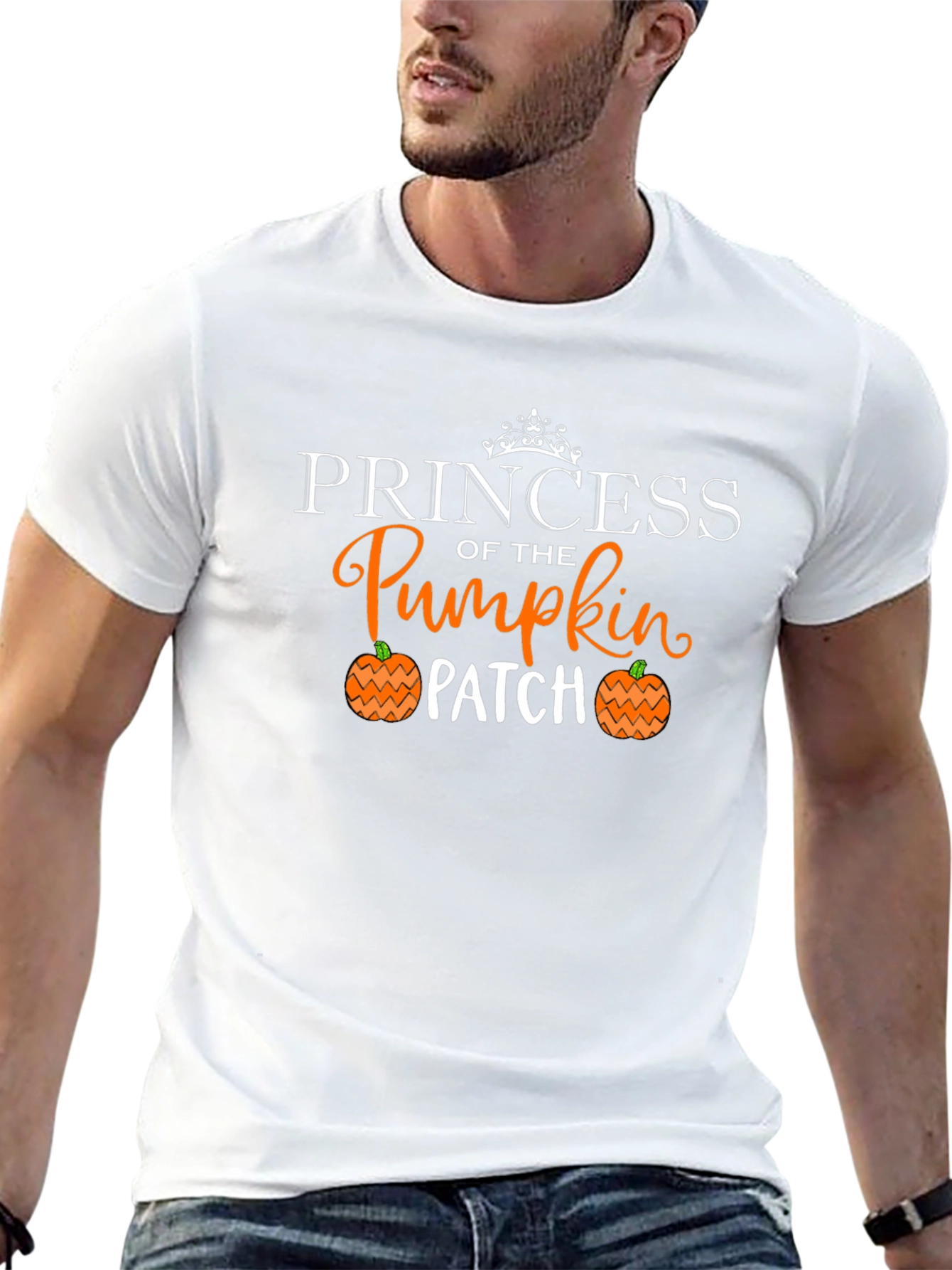 Princess of the Pumpkin Patch Black T-Shirt