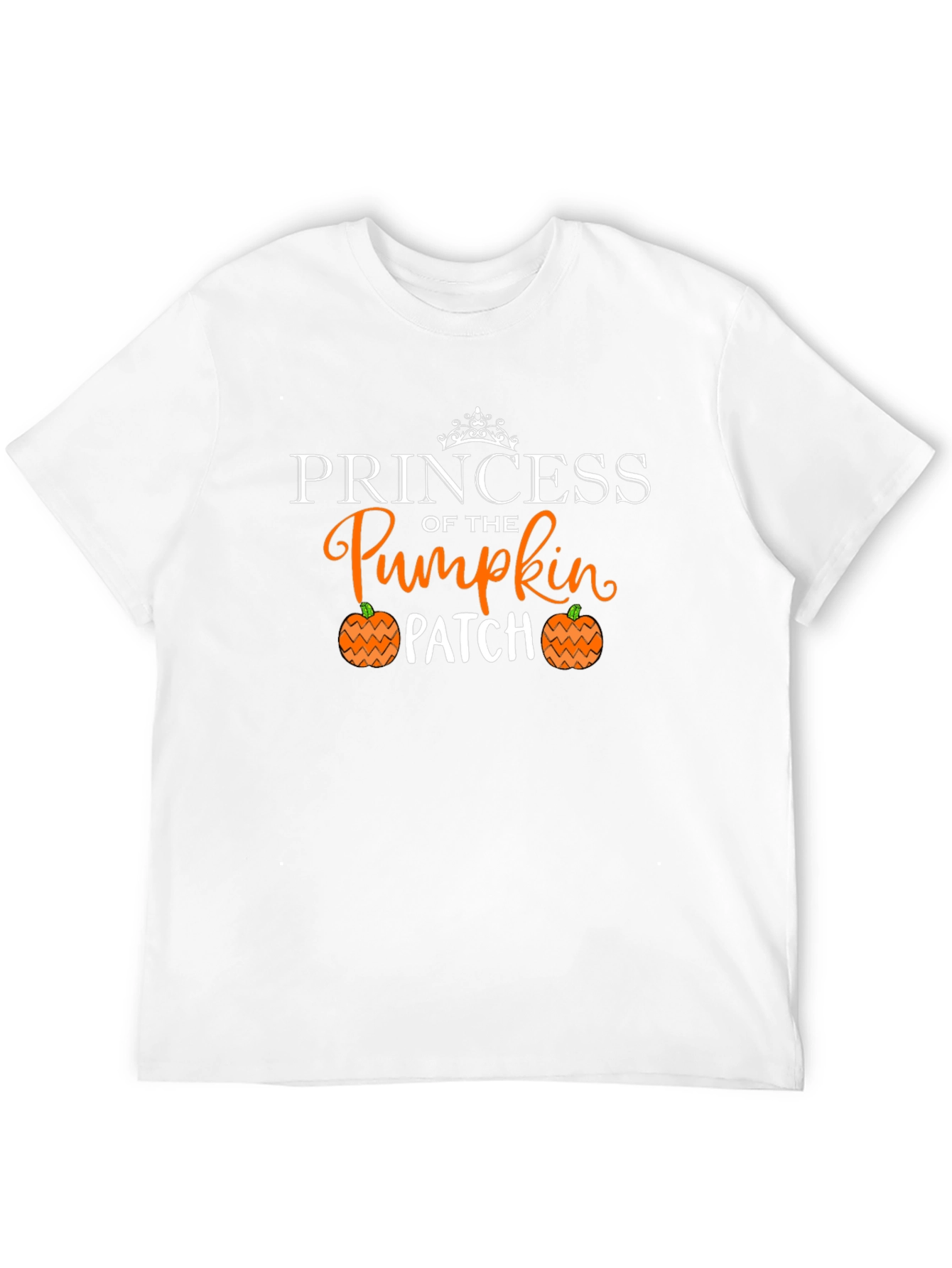 Princess of the Pumpkin Patch Black T-Shirt