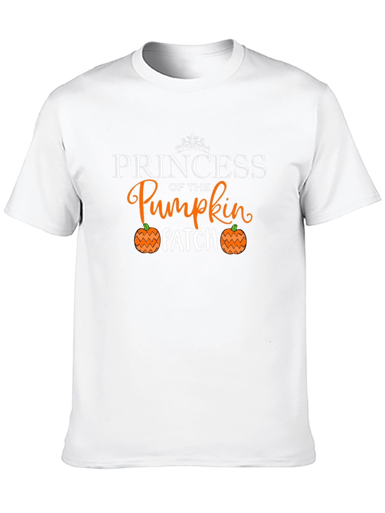 Princess of the Pumpkin Patch Black T-Shirt