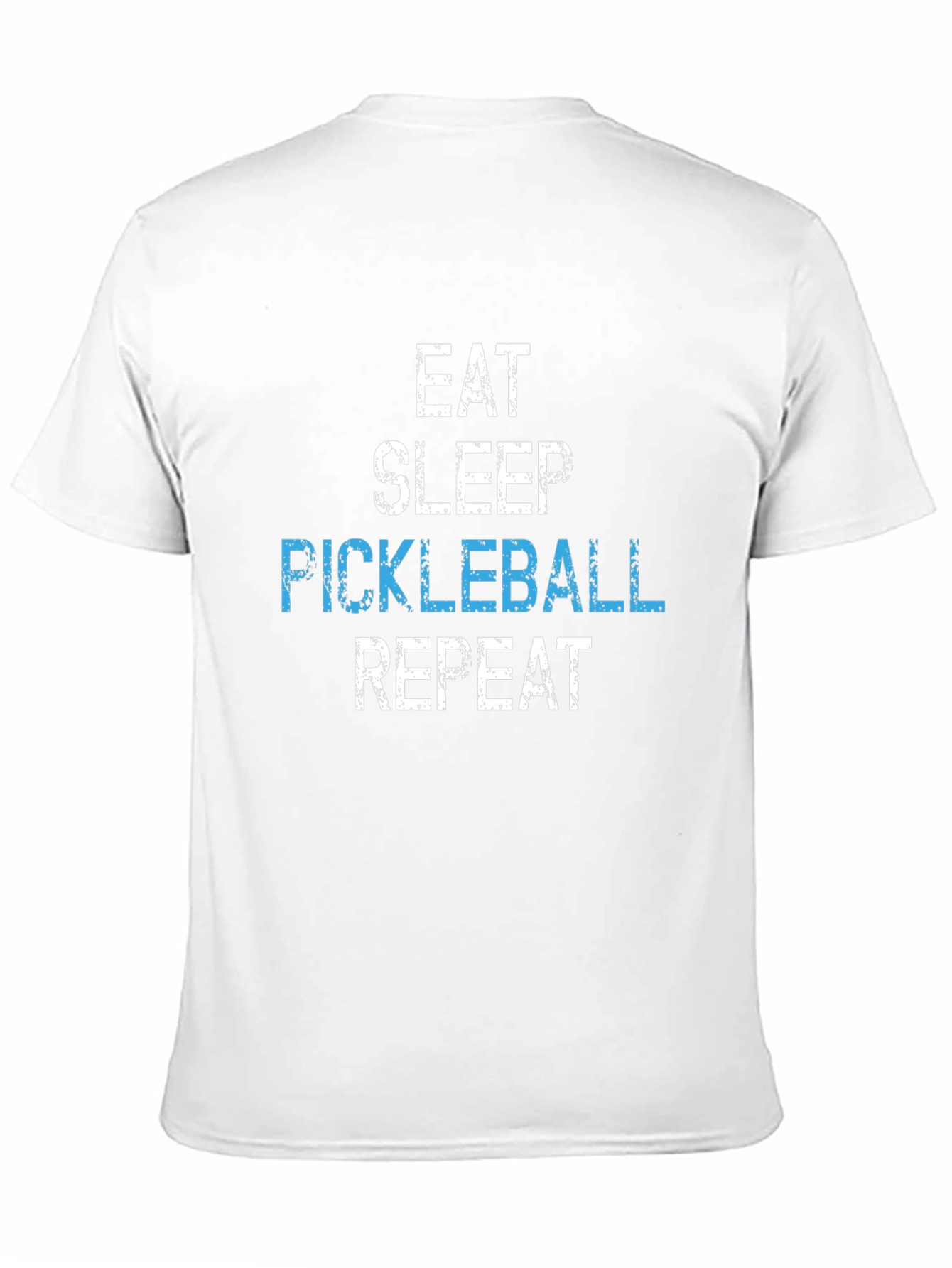 Eat Sleep Pickleball Repeat T-Shirt - Play On!