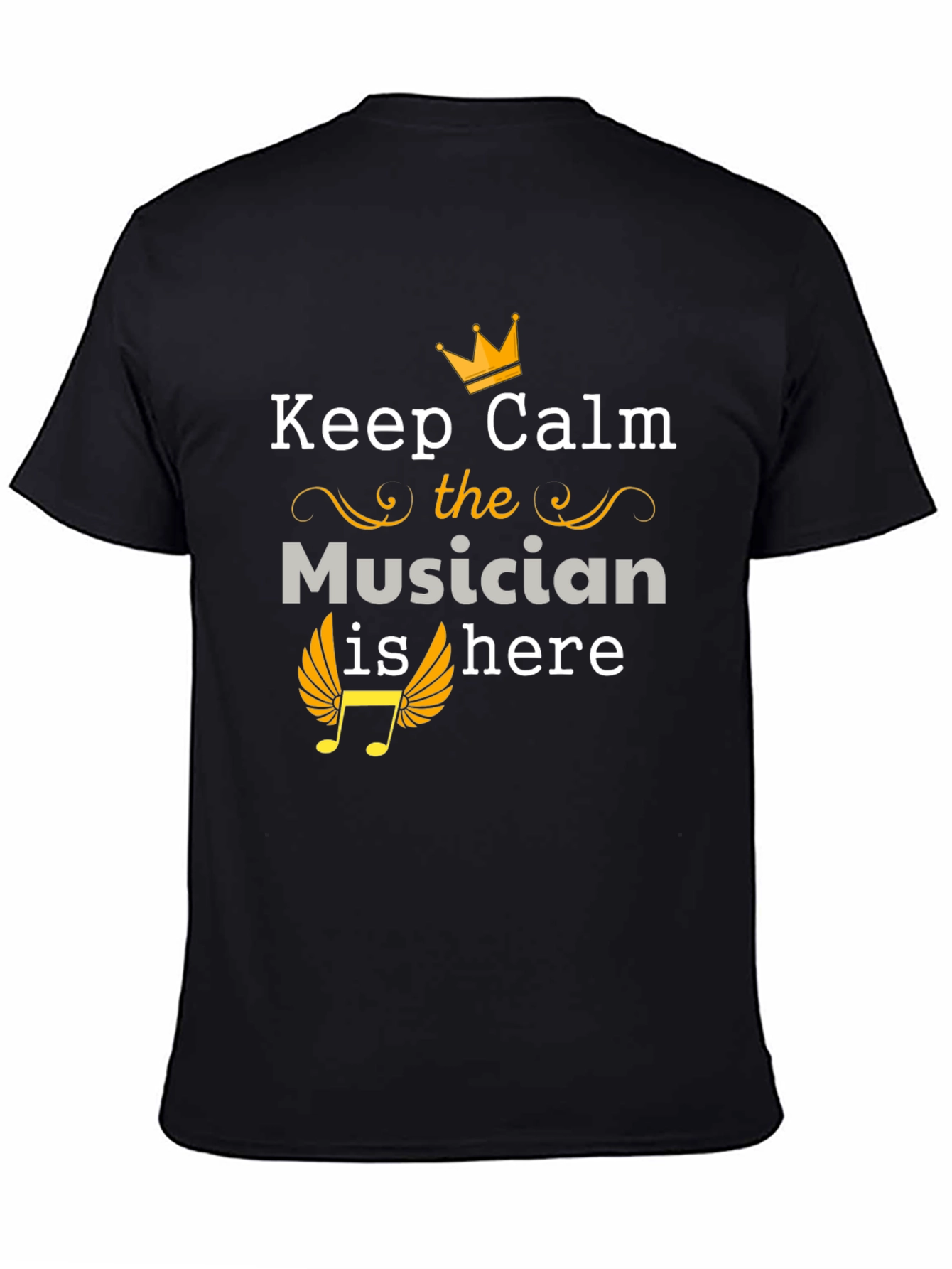 Keep Calm Musician Here Graphic Tee