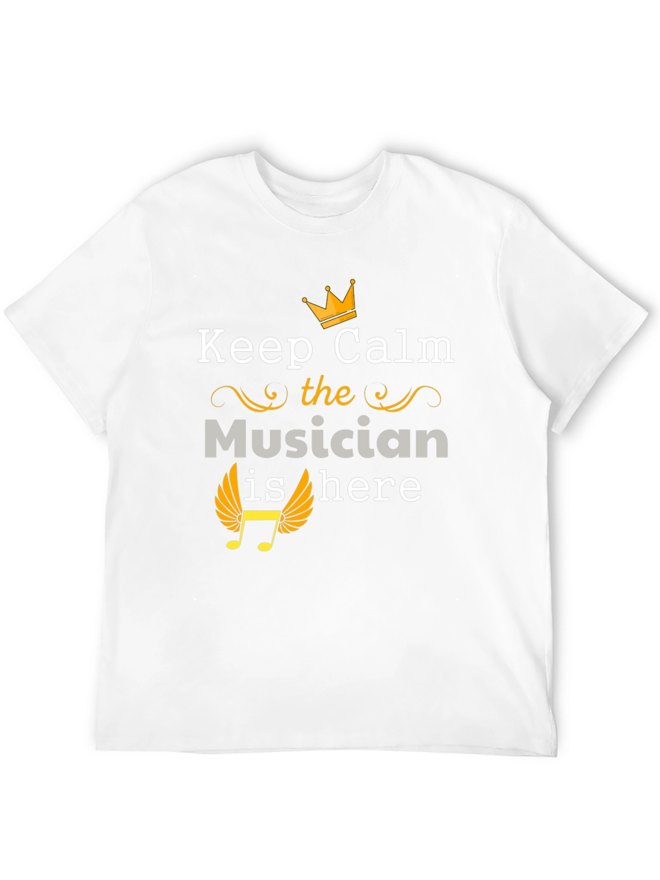 Keep Calm Musician Here Graphic Tee