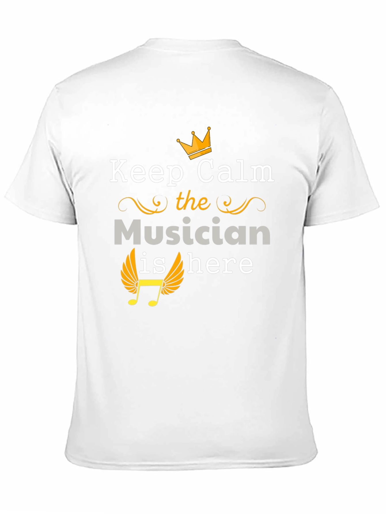 Keep Calm Musician Here Graphic Tee