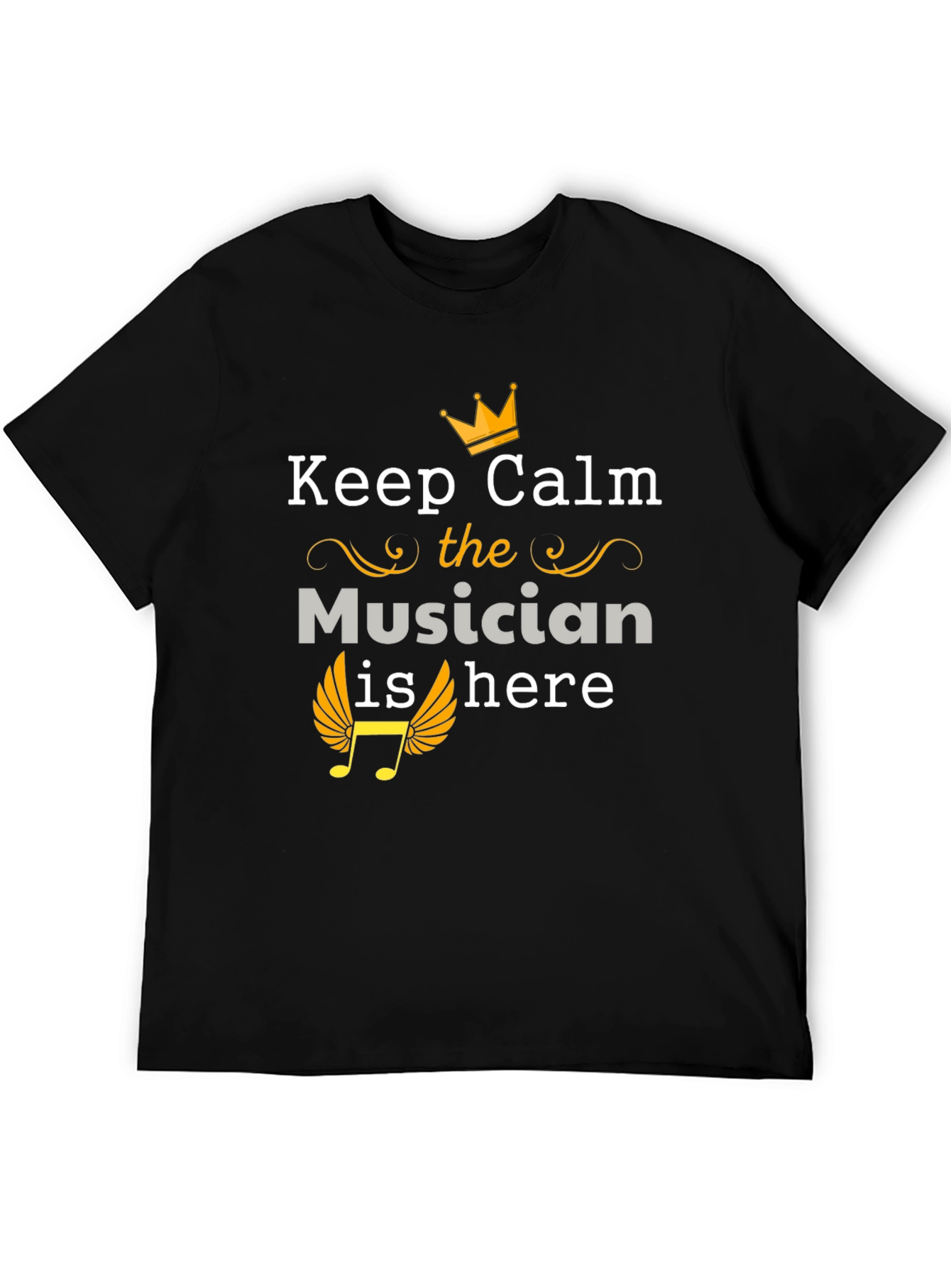 Keep Calm Musician Here Graphic Tee