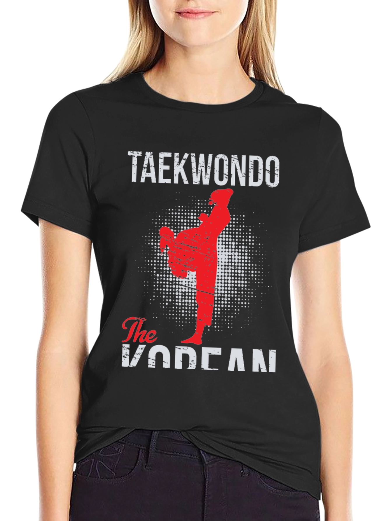 Taekwondo Korean Martial Arts Graphic T-Shirt