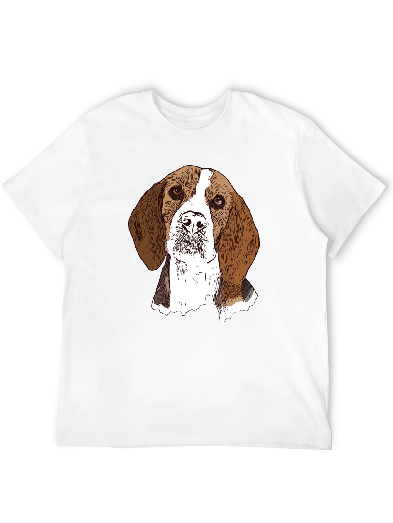 Beagle Dog Graphic Tee - Unisex Black T-Shirt