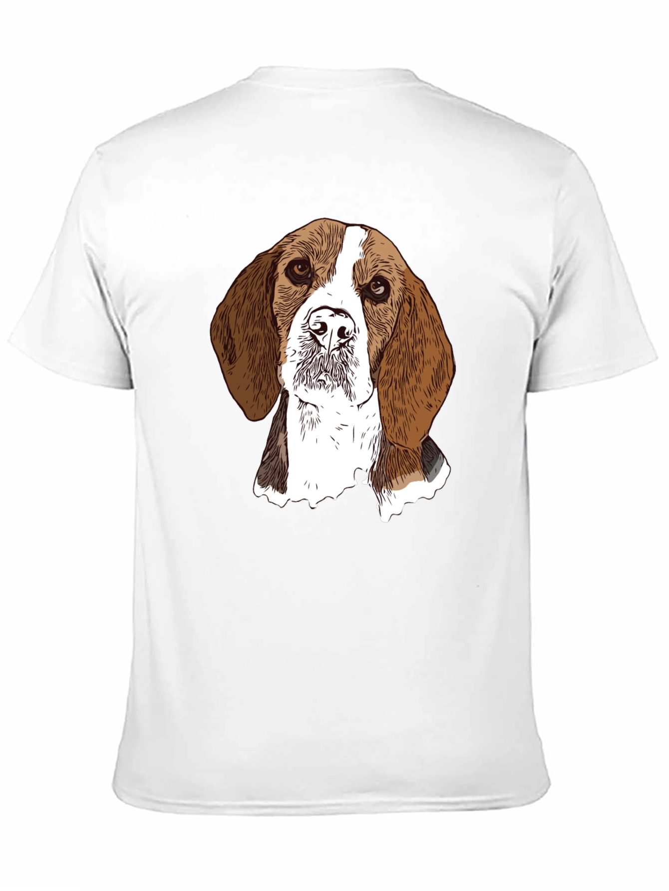 Beagle Dog Graphic Tee - Unisex Black T-Shirt