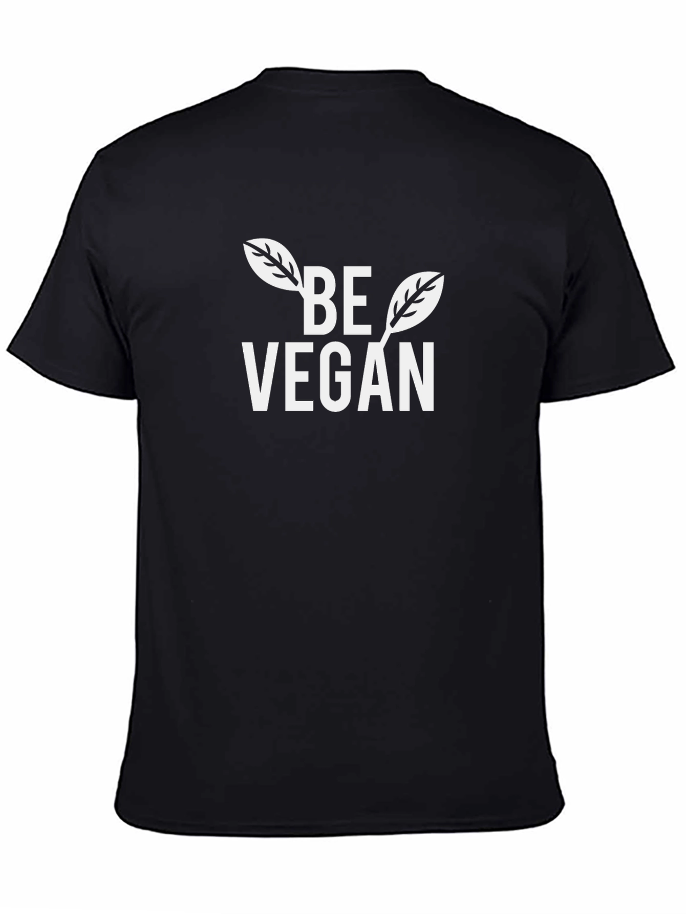 Be Vegan Graphic Tee - Stylish Vegan Awareness Shirt