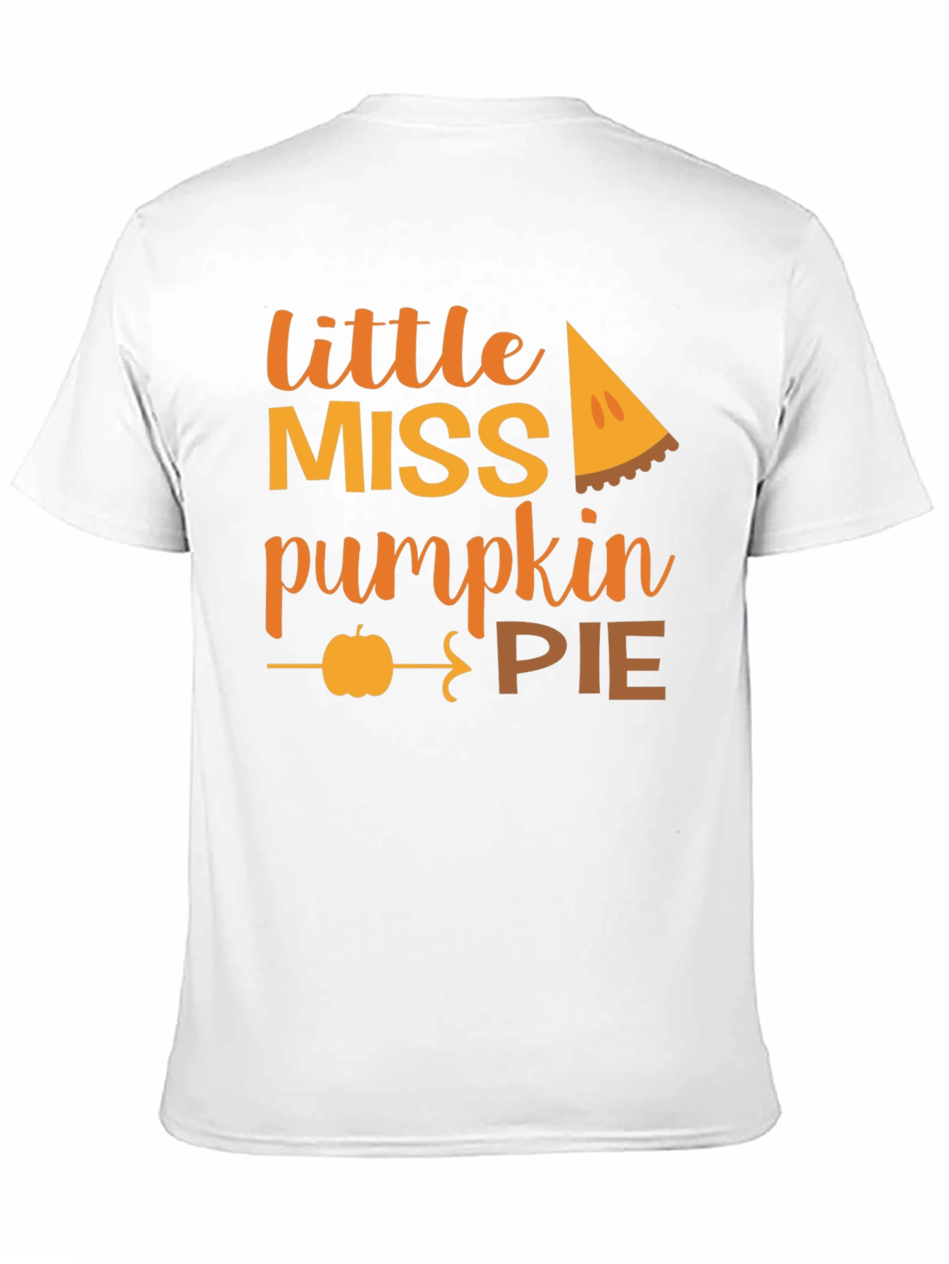 Little Miss Pumpkin Pie T-Shirt - Fall Apparel