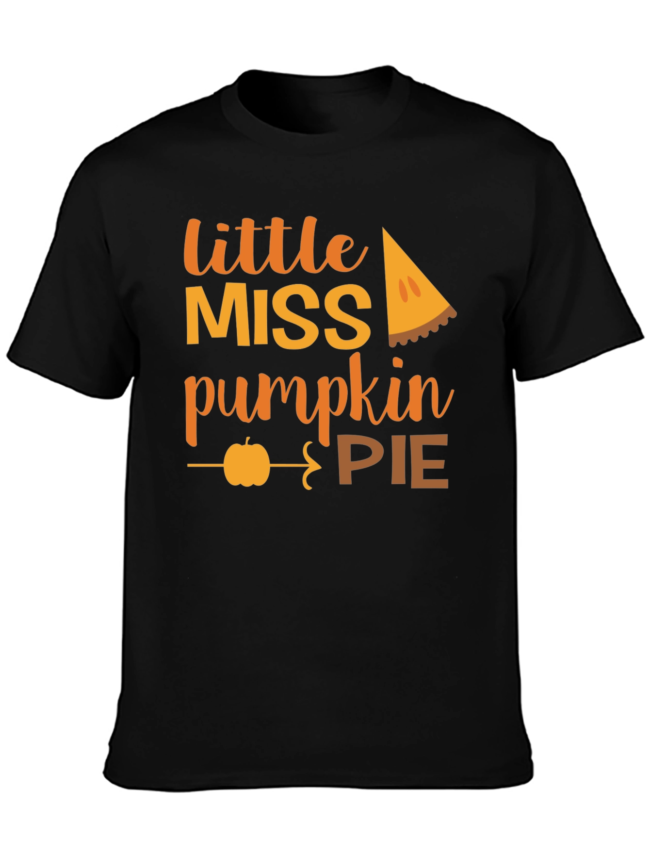 Little Miss Pumpkin Pie T-Shirt - Fall Apparel