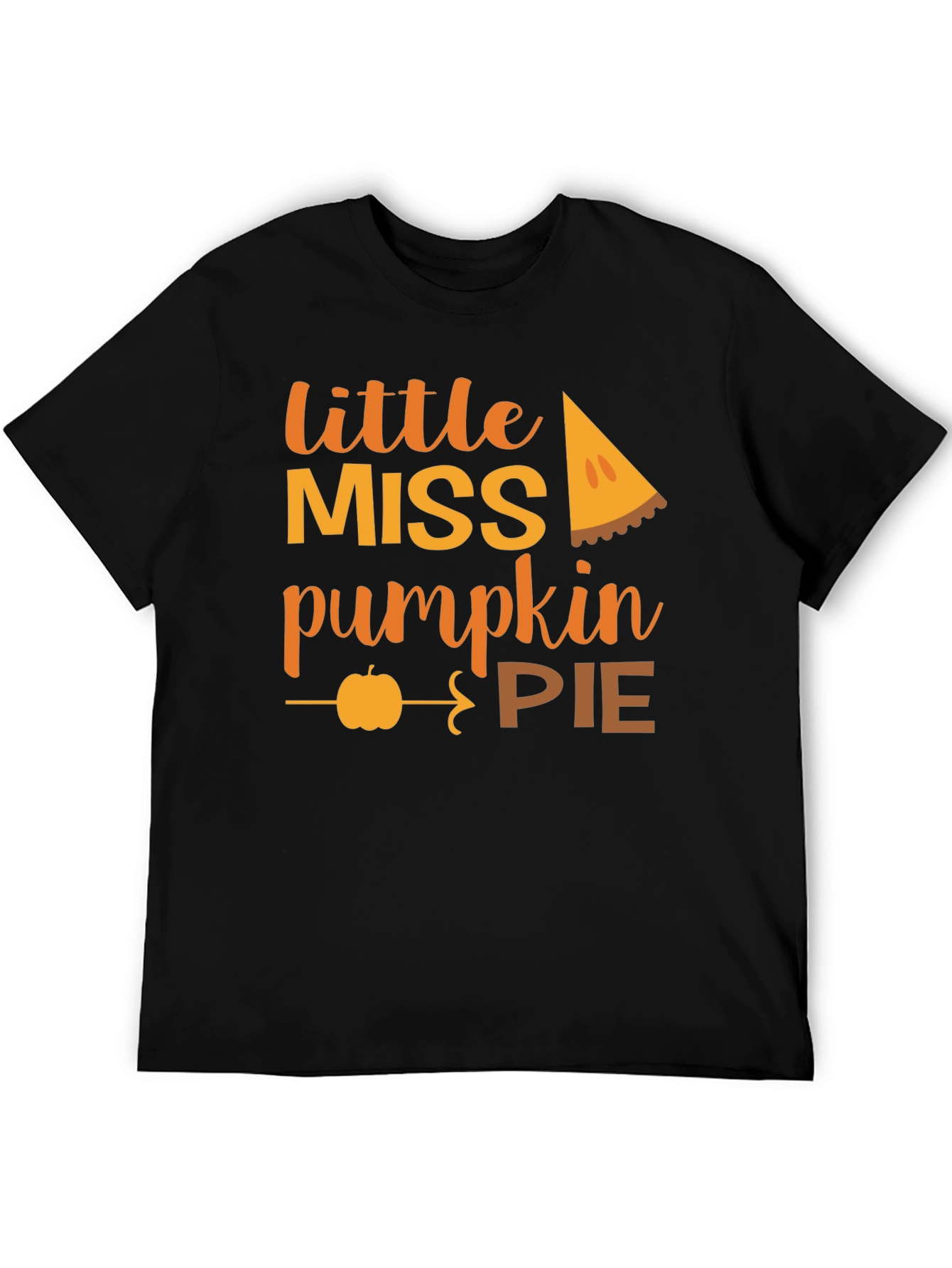 Little Miss Pumpkin Pie T-Shirt - Fall Apparel
