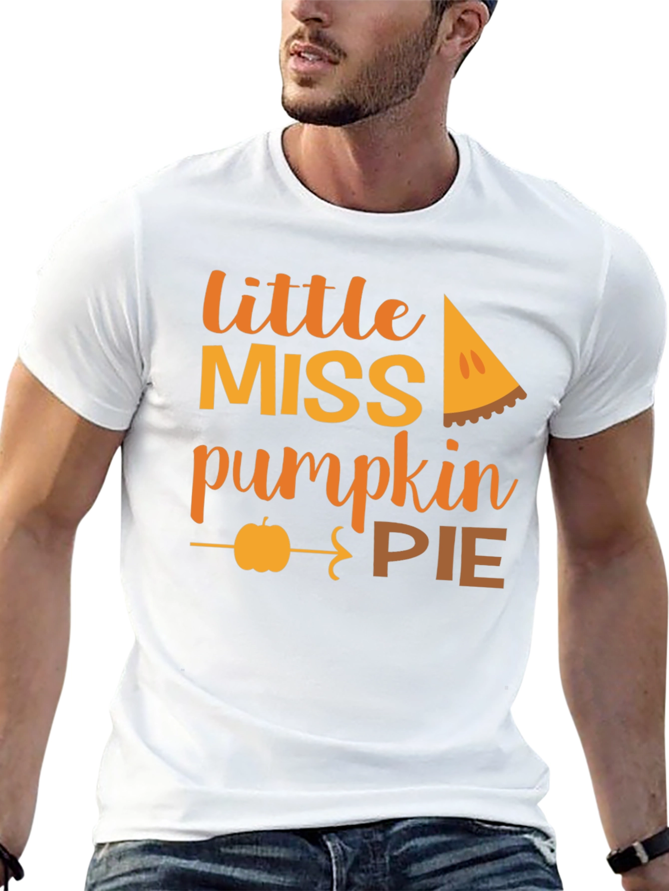 Little Miss Pumpkin Pie T-Shirt - Fall Apparel