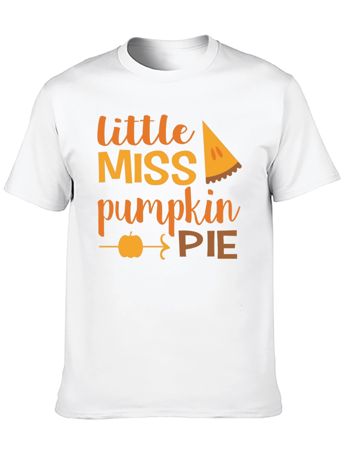 Little Miss Pumpkin Pie T-Shirt - Fall Apparel