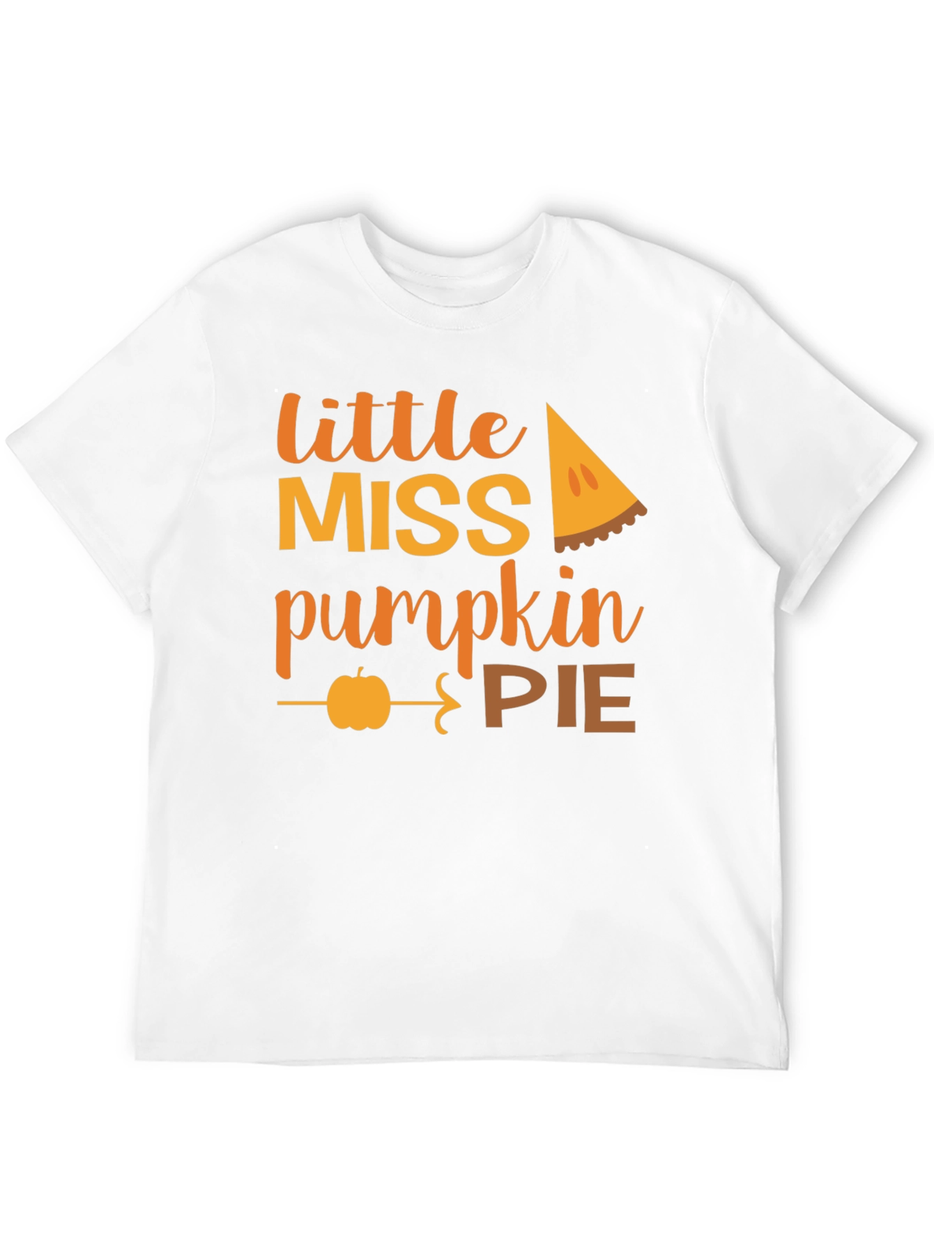 Little Miss Pumpkin Pie T-Shirt - Fall Apparel