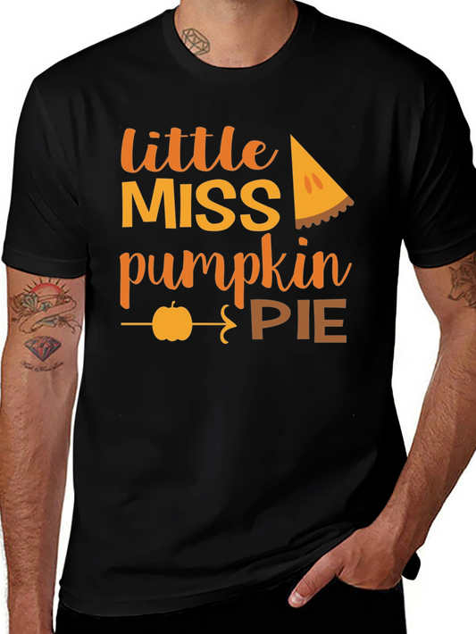 Little Miss Pumpkin Pie T-Shirt - Fall Apparel