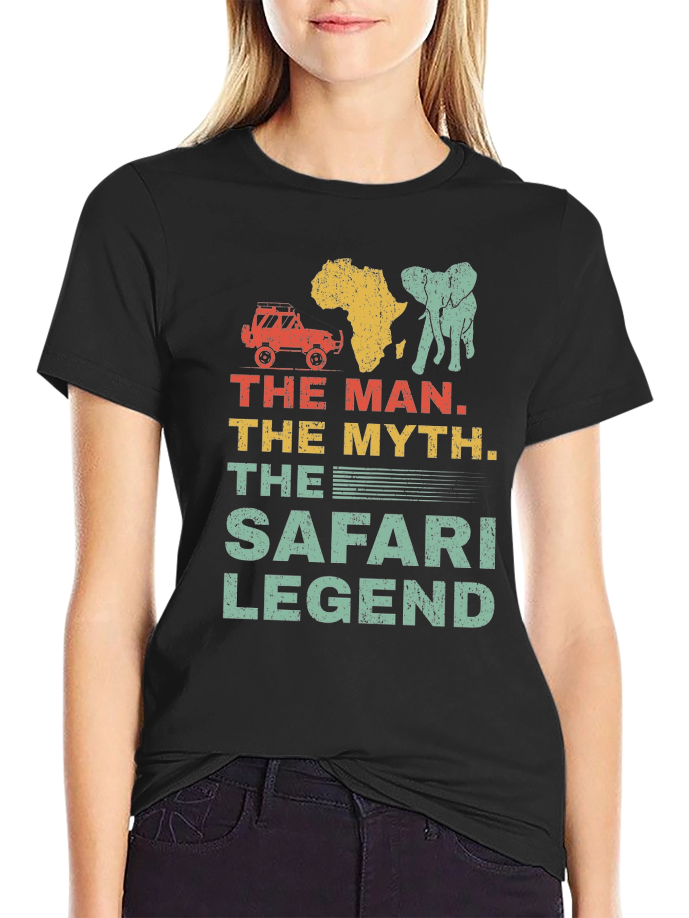 Safari Legend T-Shirt - Man Myth Legend