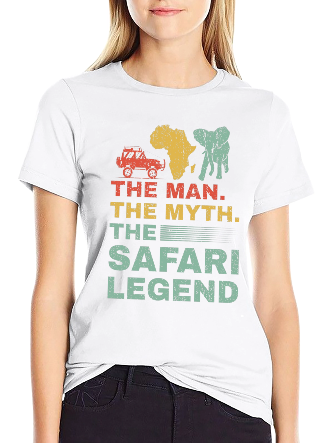 Safari Legend T-Shirt - Man Myth Legend