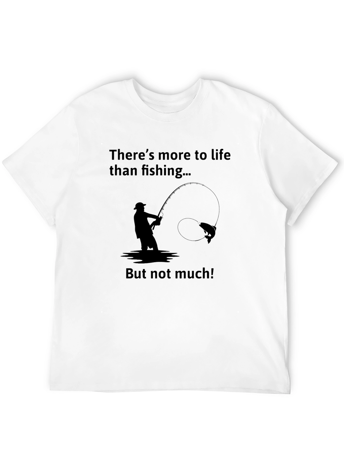 Fishing T-Shirt - Theres More To Life...