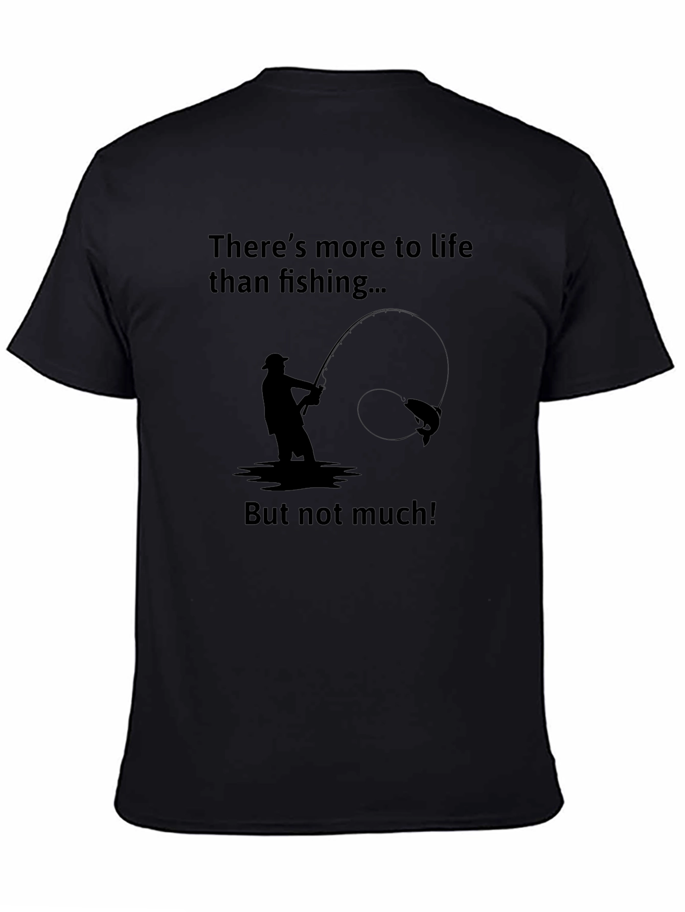 Fishing T-Shirt - Theres More To Life...