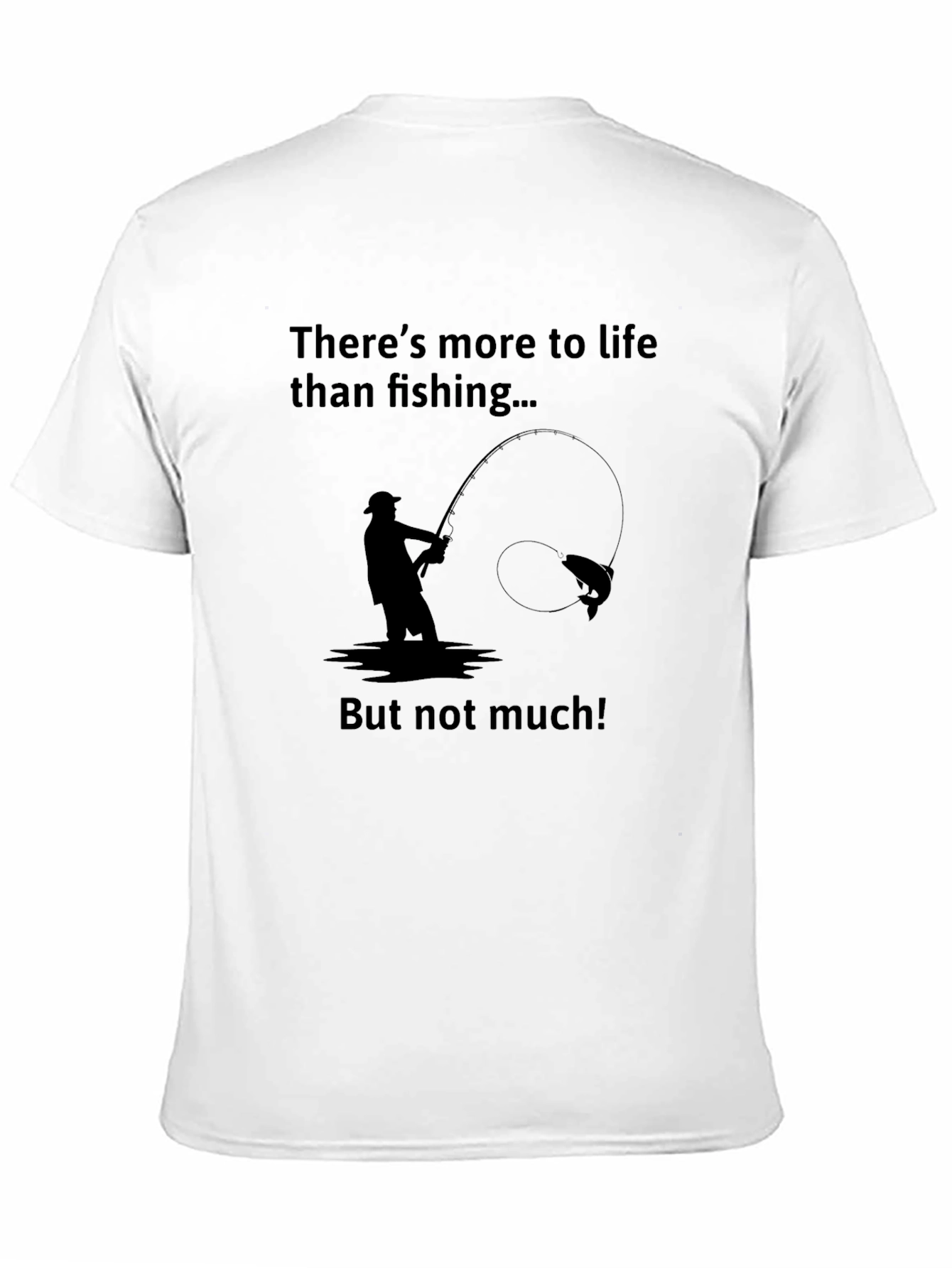 Fishing T-Shirt - Theres More To Life...