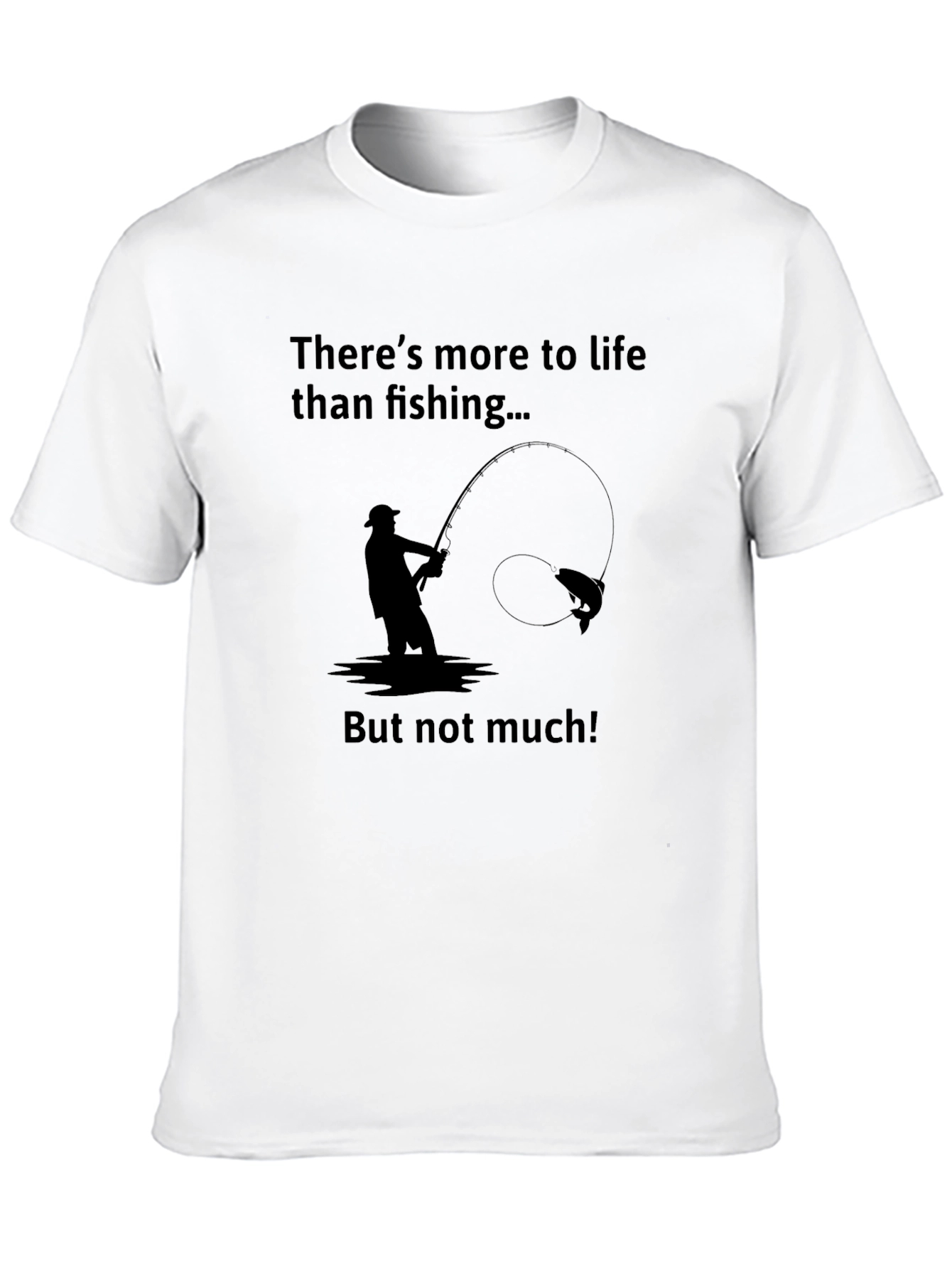 Fishing T-Shirt - Theres More To Life...