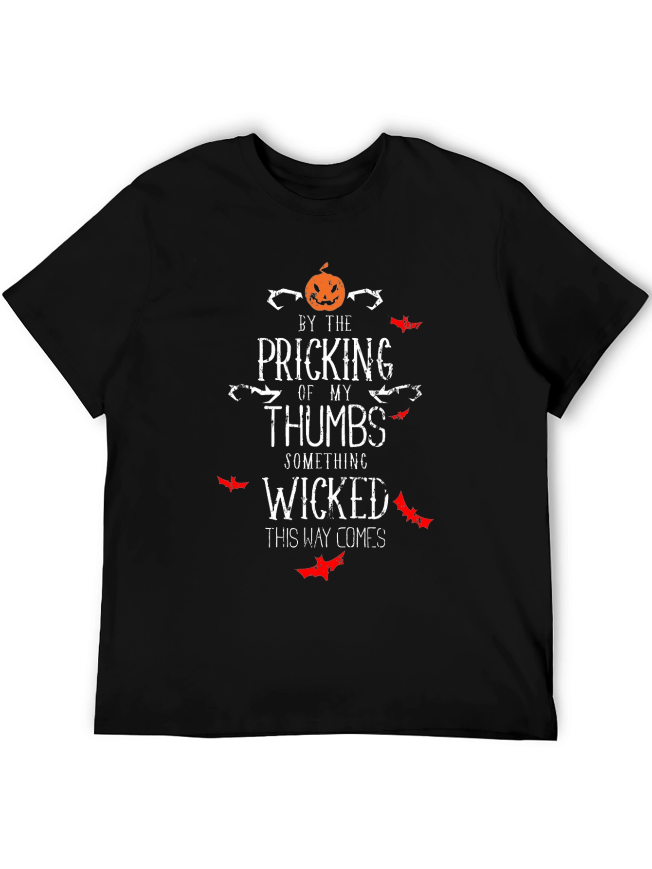 Halloween Pricking of My Thumbs Graphic Tee