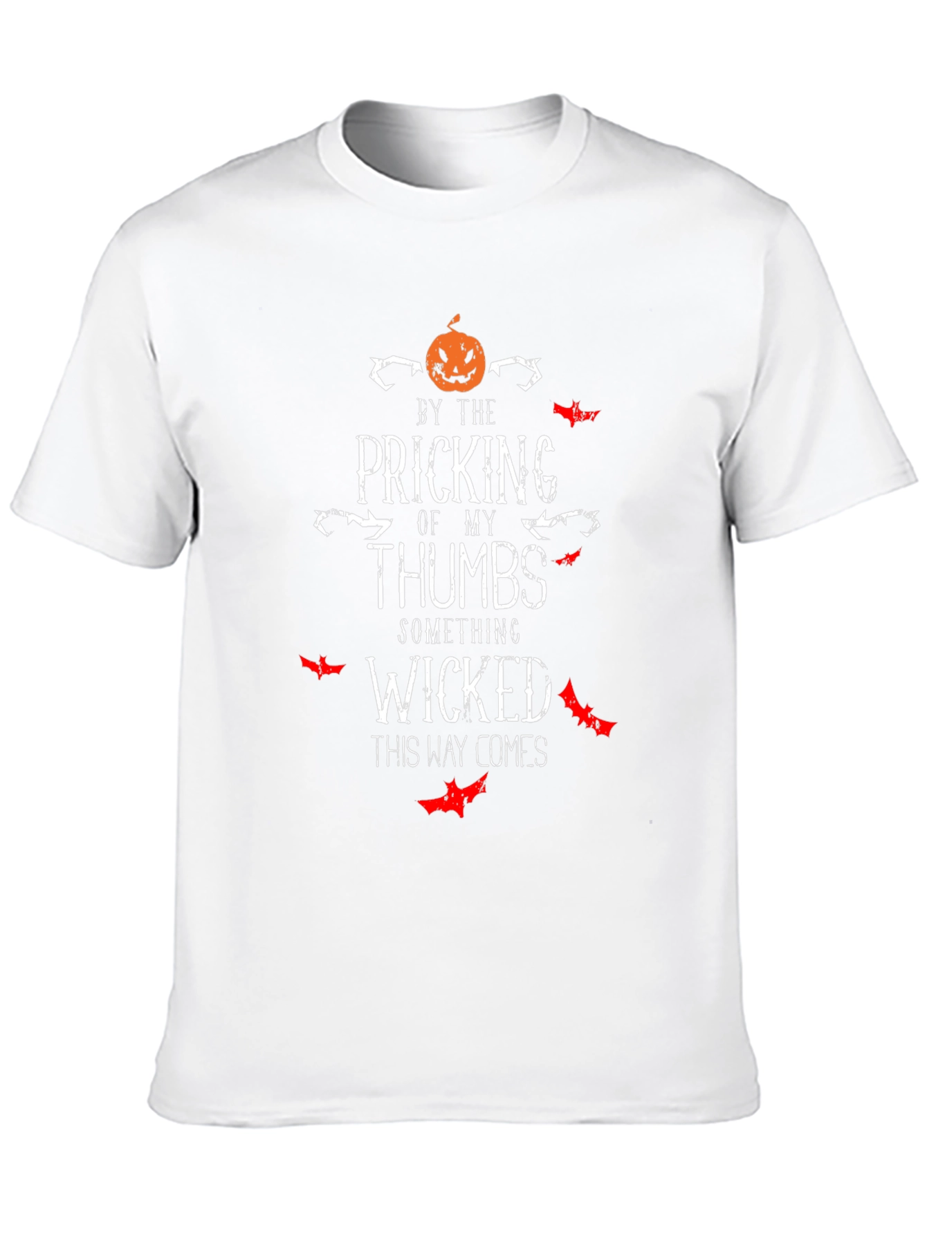 Halloween Pricking of My Thumbs Graphic Tee