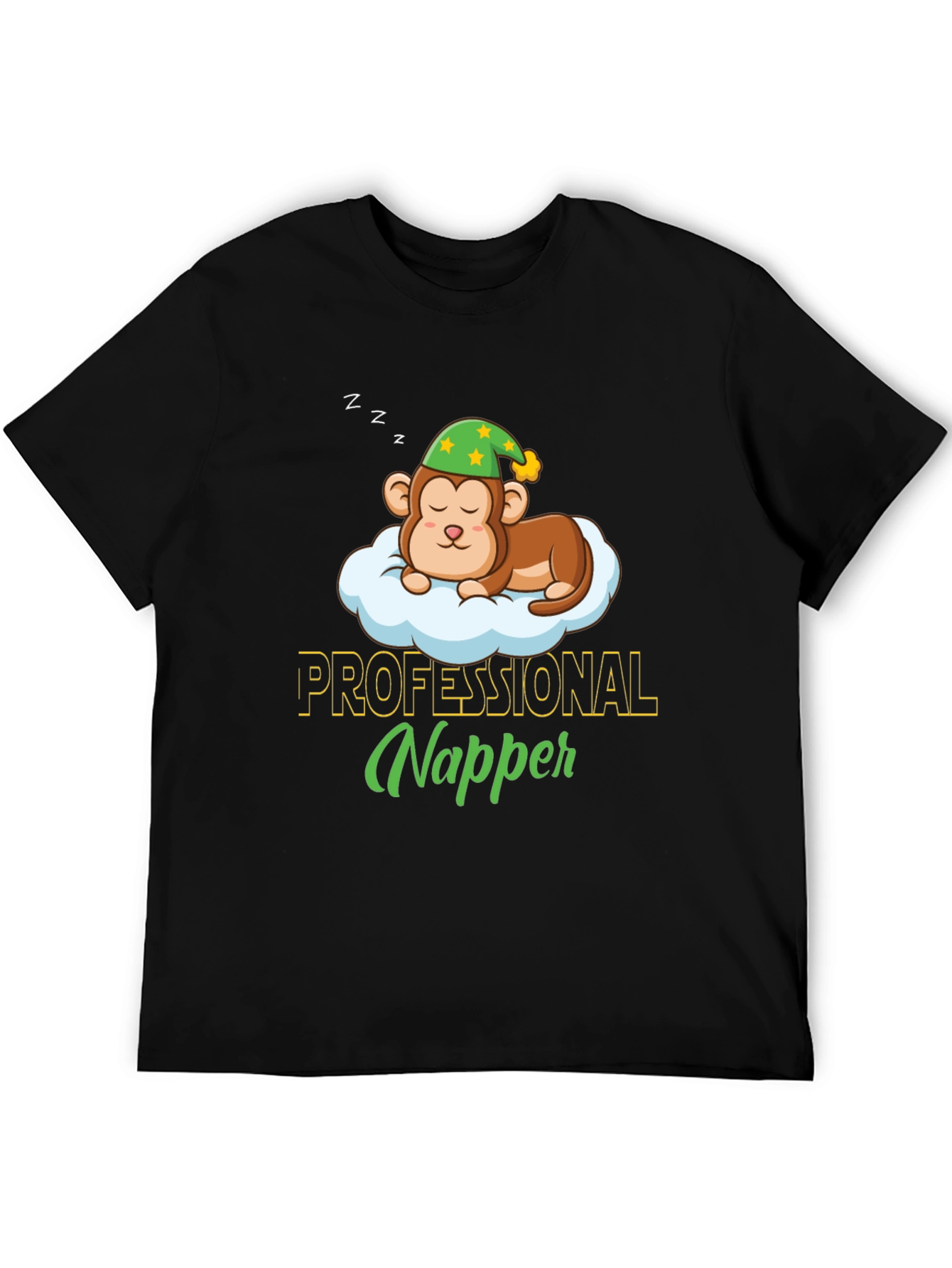 Professional Napper Monkey T-Shirt