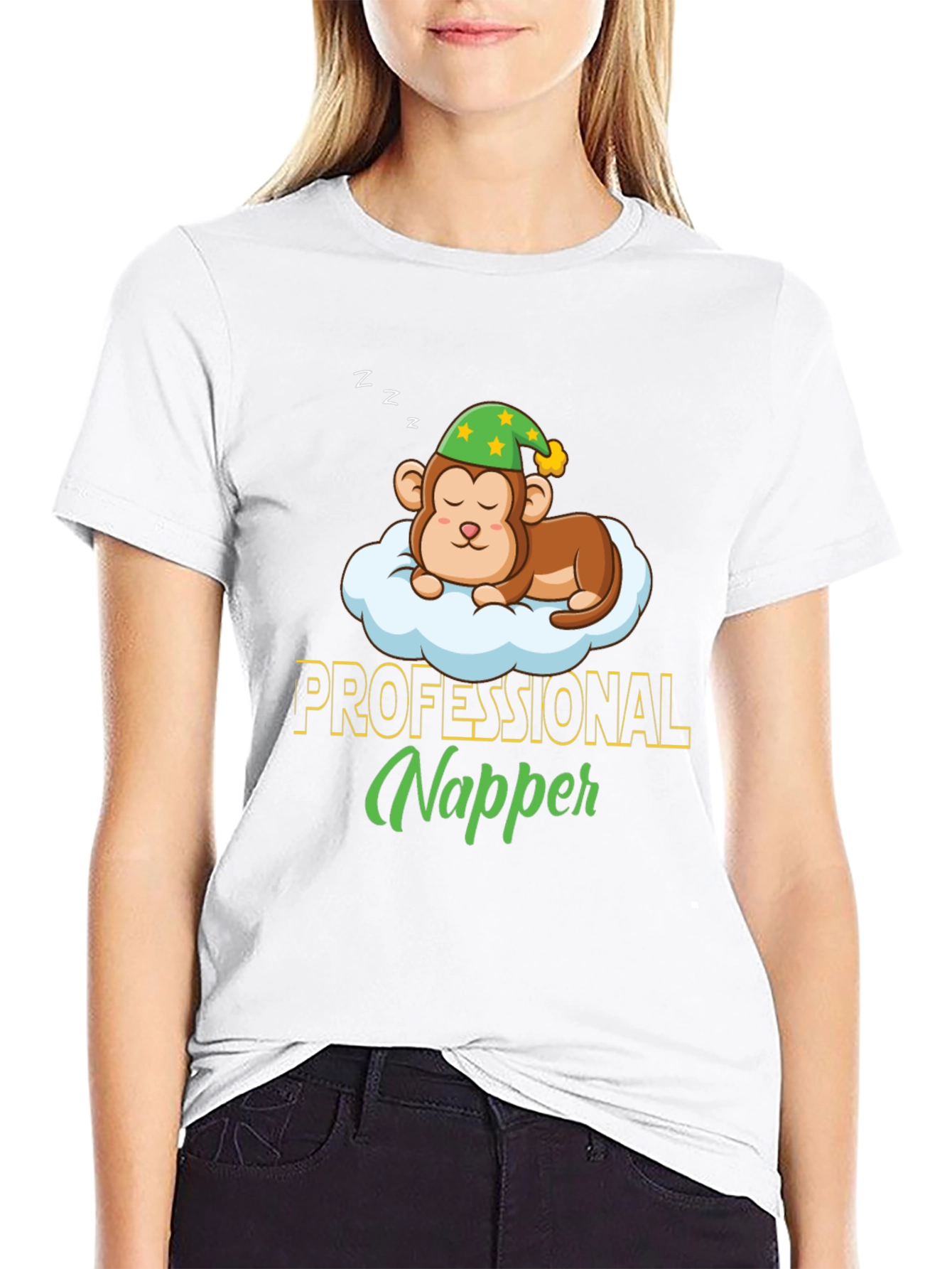 Professional Napper Monkey T-Shirt
