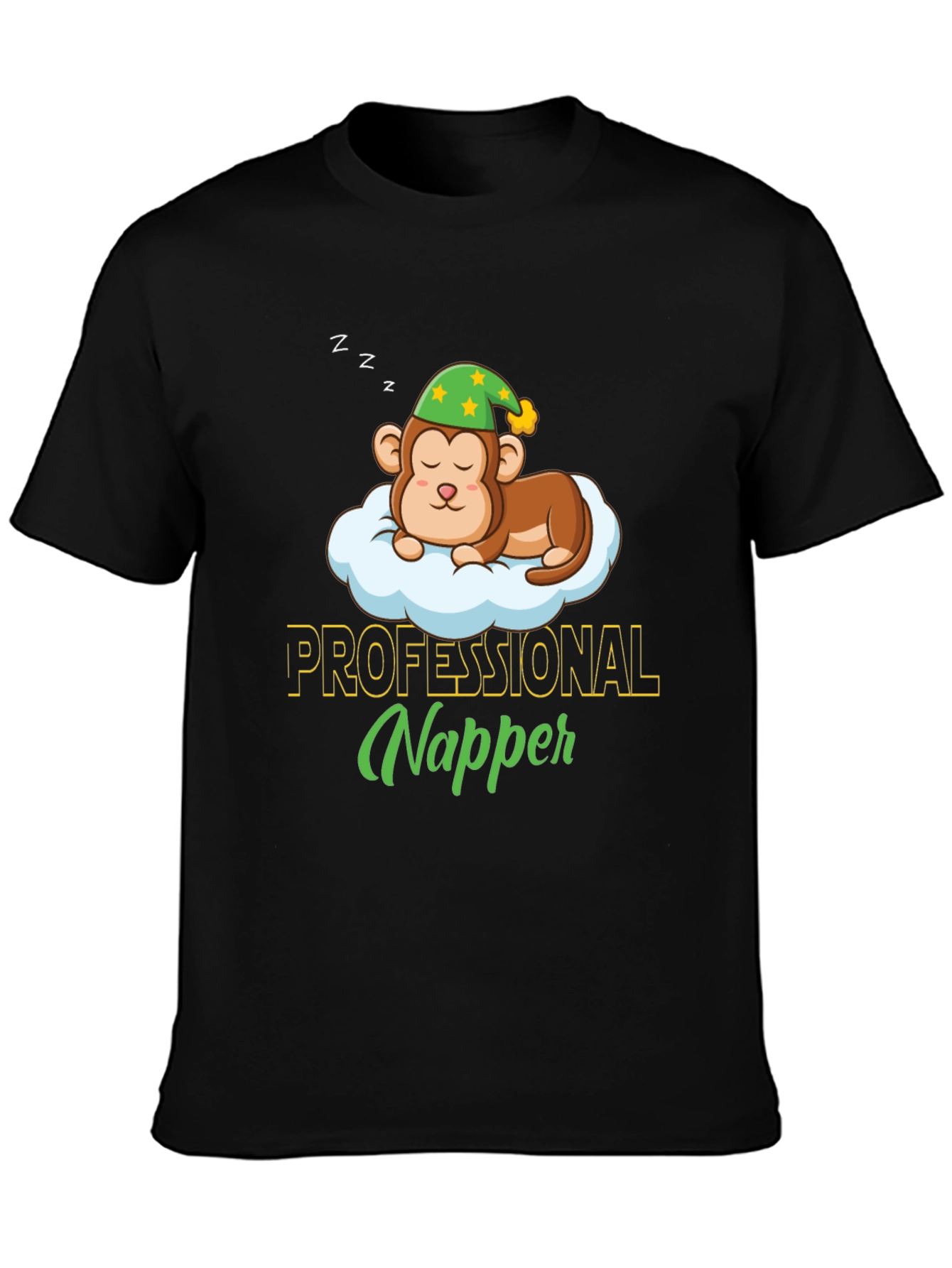 Professional Napper Monkey T-Shirt