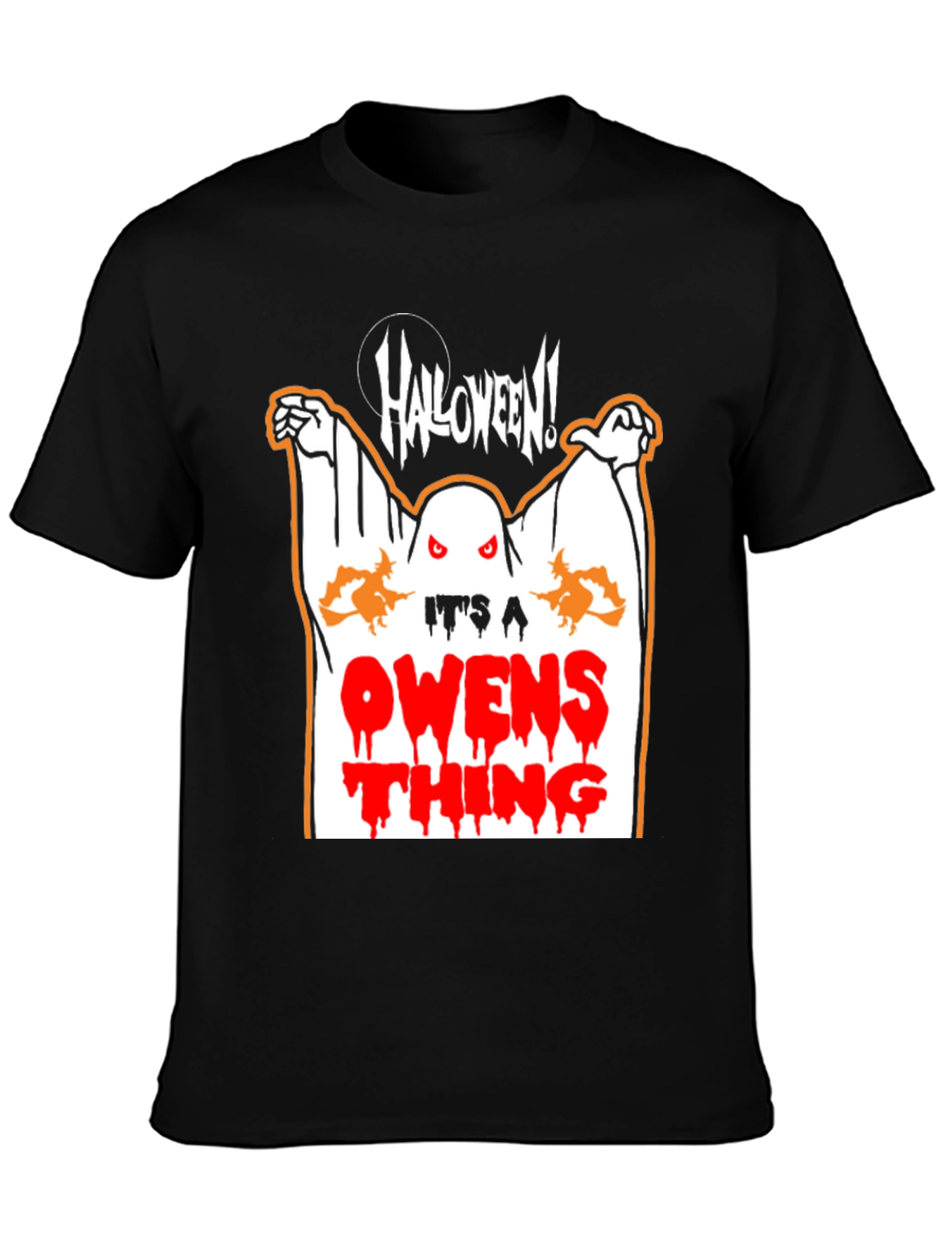 Halloween Owens Thing Black T-Shirt