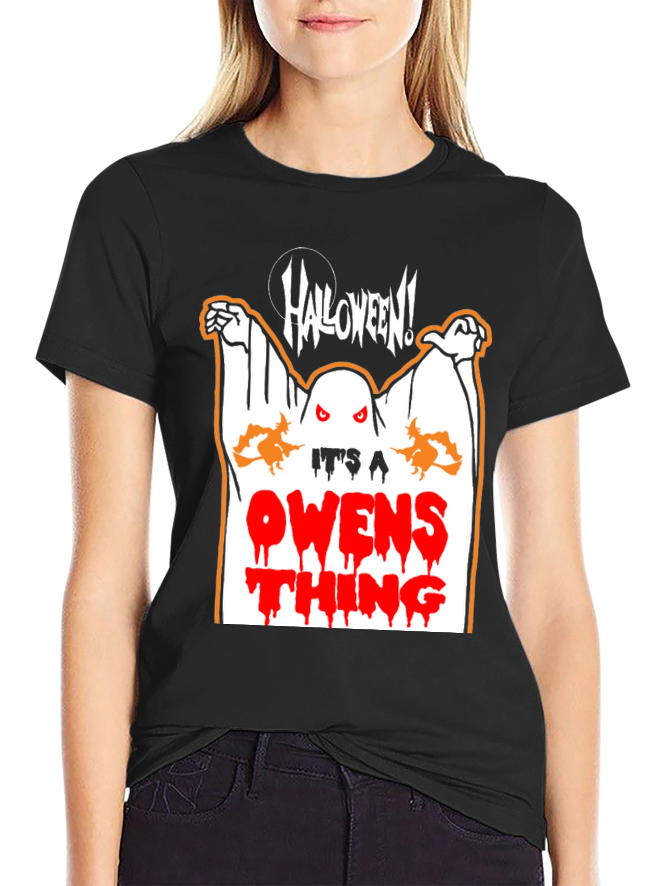 Halloween Owens Thing Black T-Shirt