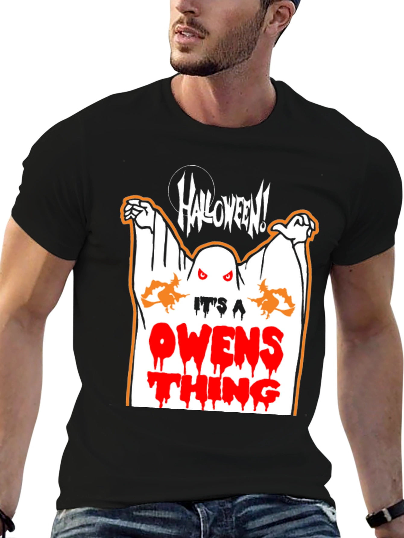 Halloween Owens Thing Black T-Shirt