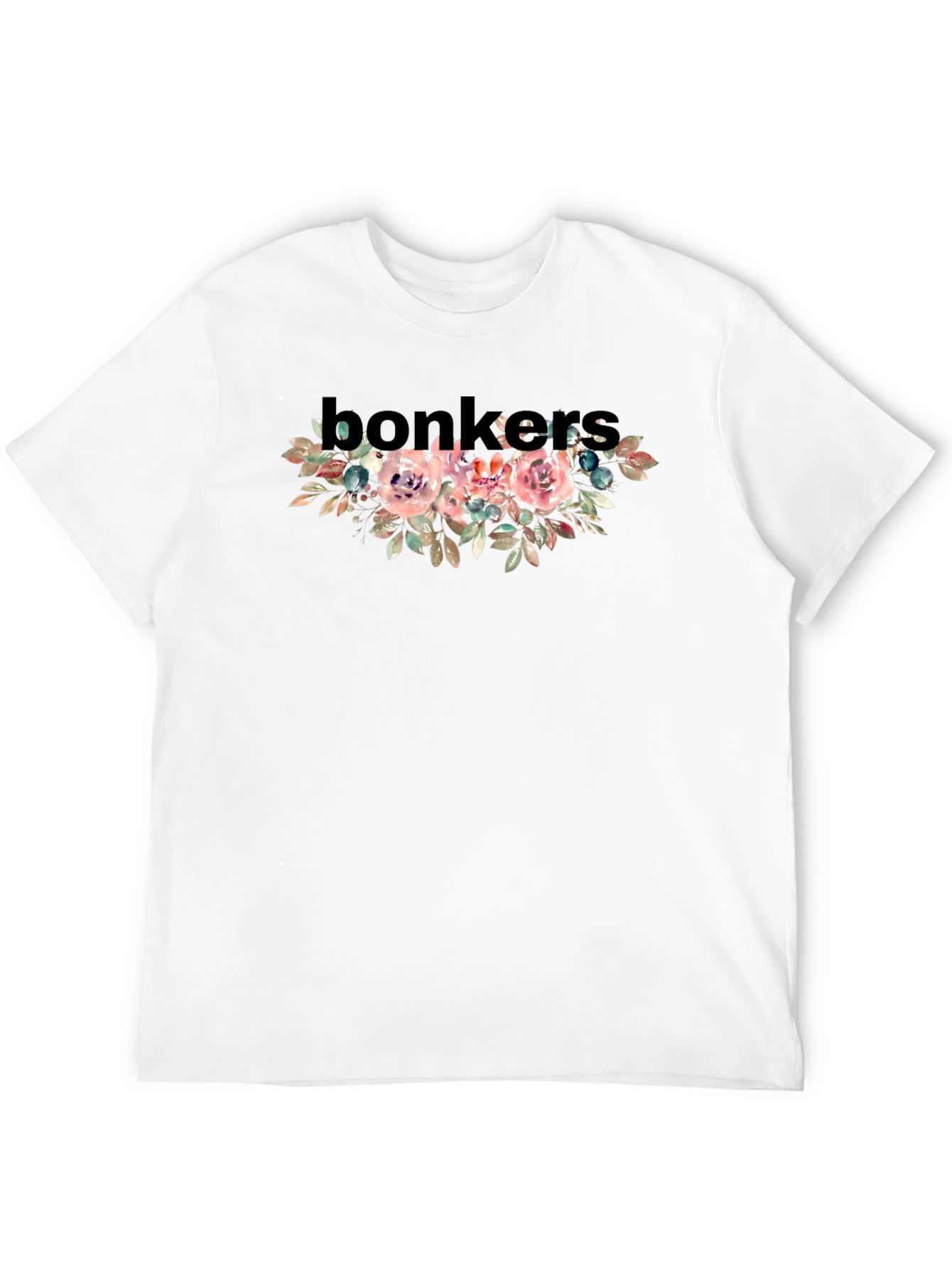 Bonkers Floral T-Shirt - Stylish & Unique