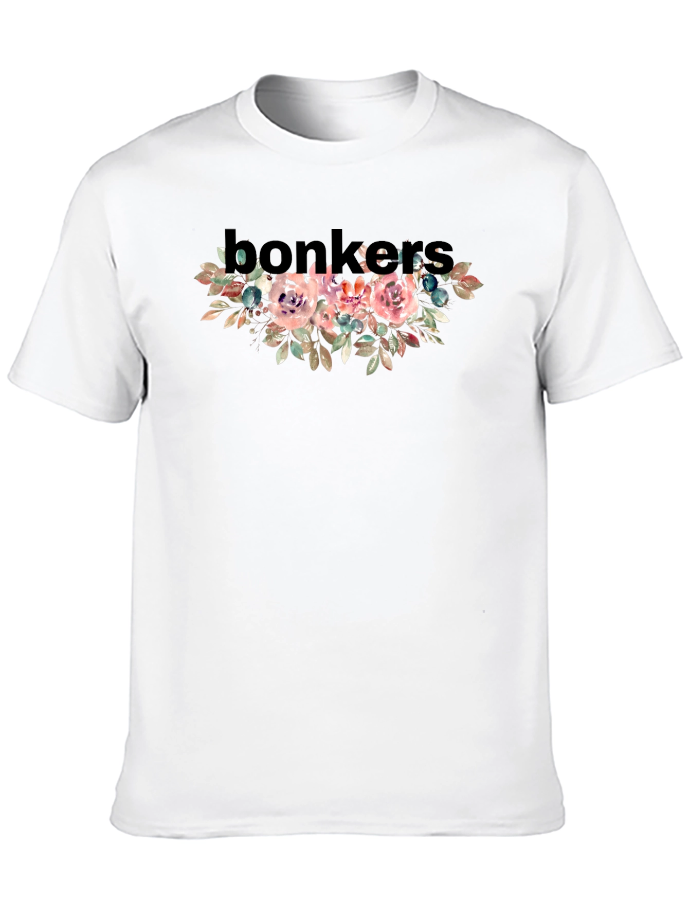 Bonkers Floral T-Shirt - Stylish & Unique