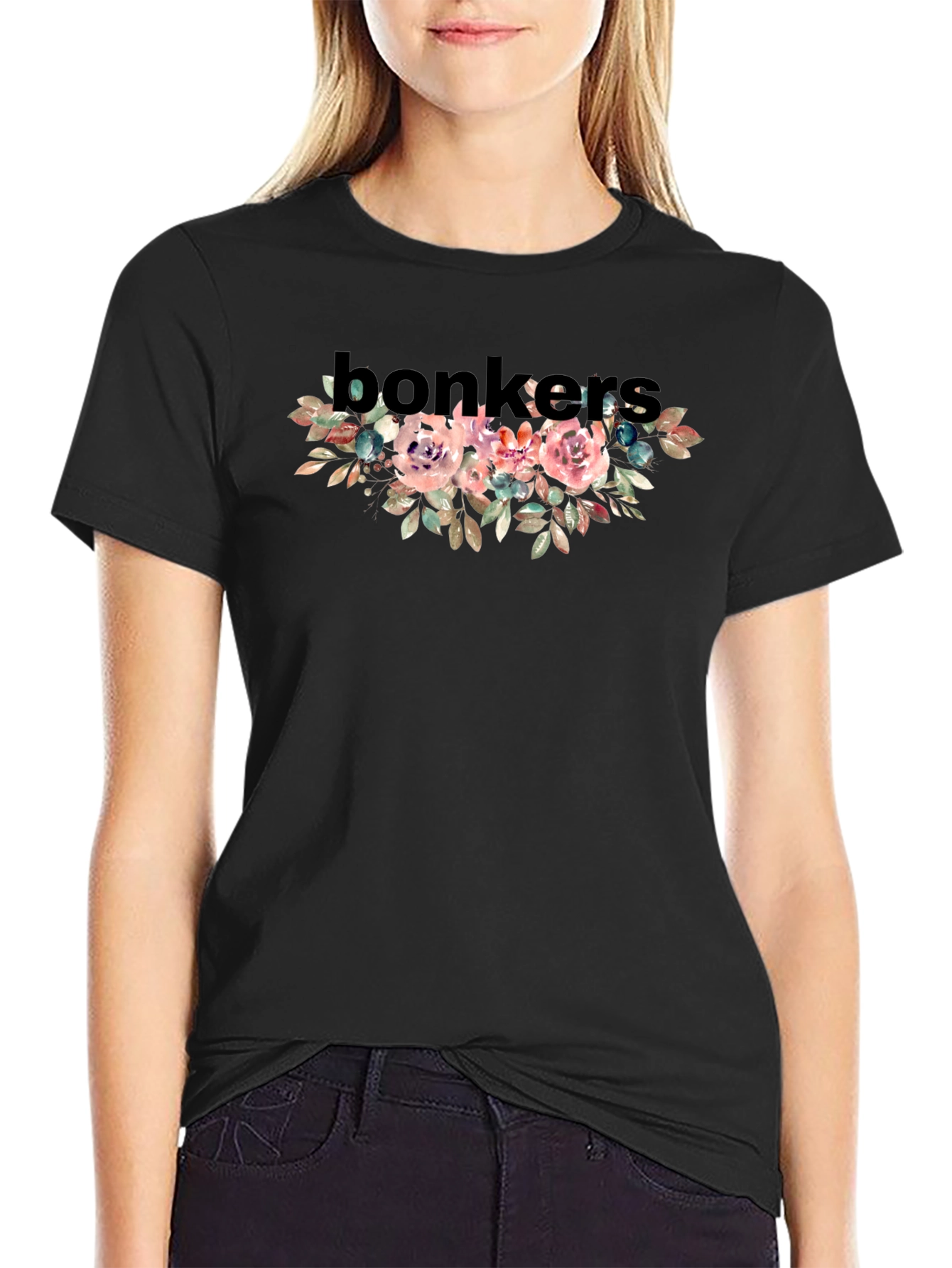 Bonkers Floral T-Shirt - Stylish & Unique
