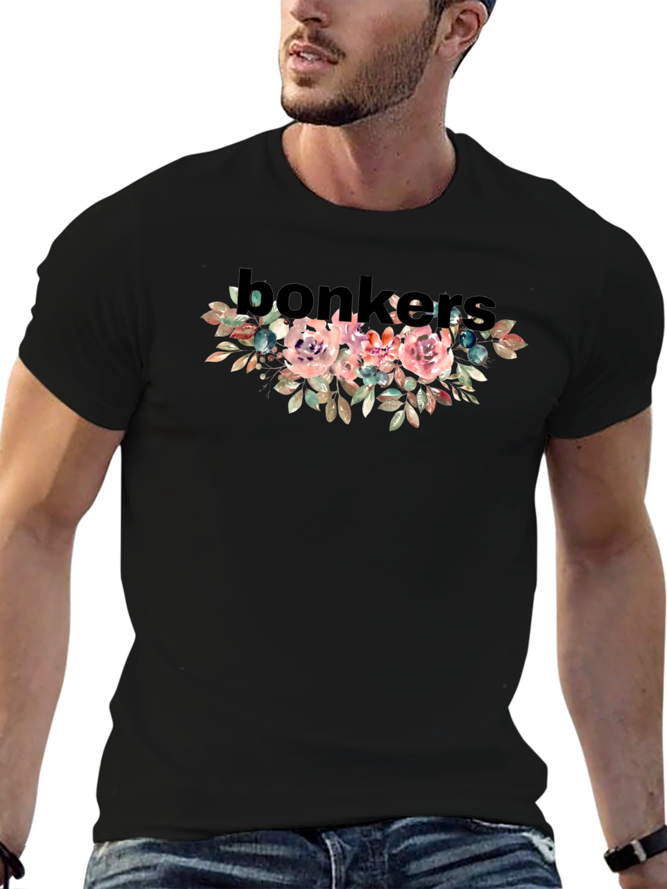 Bonkers Floral T-Shirt - Stylish & Unique