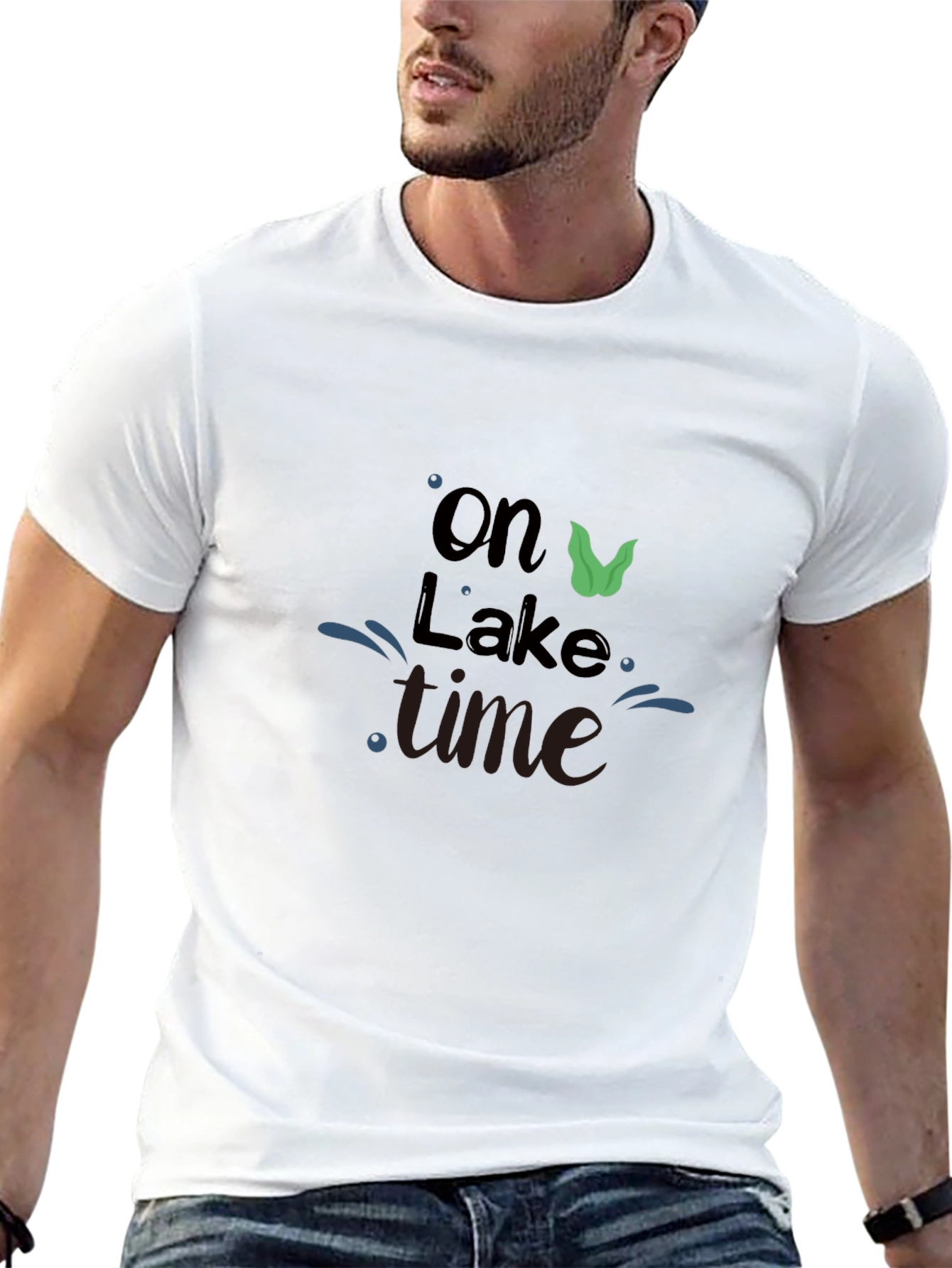On Lake Time Graphic Tee - Relaxed Fit