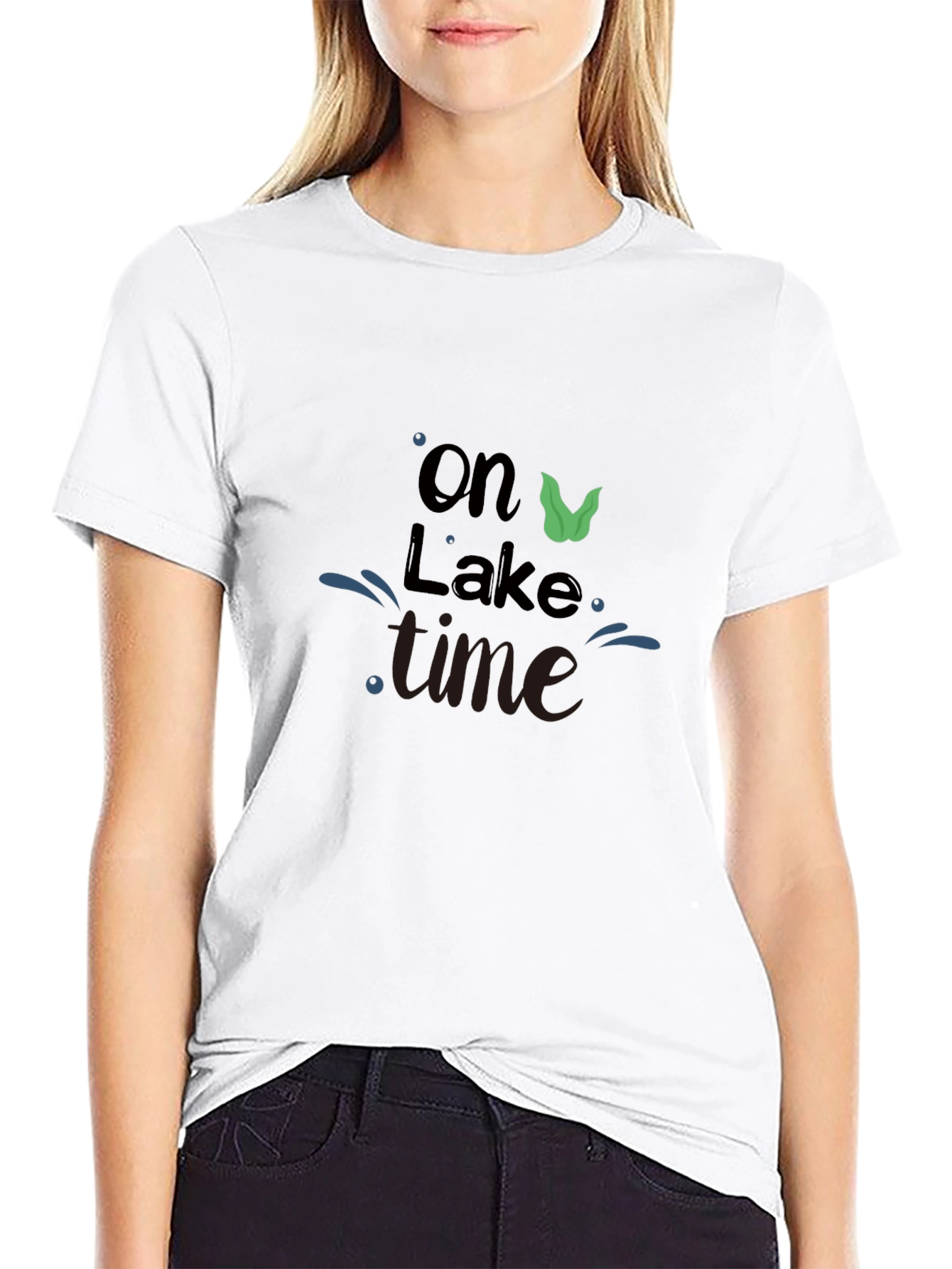 On Lake Time Graphic Tee - Relaxed Fit