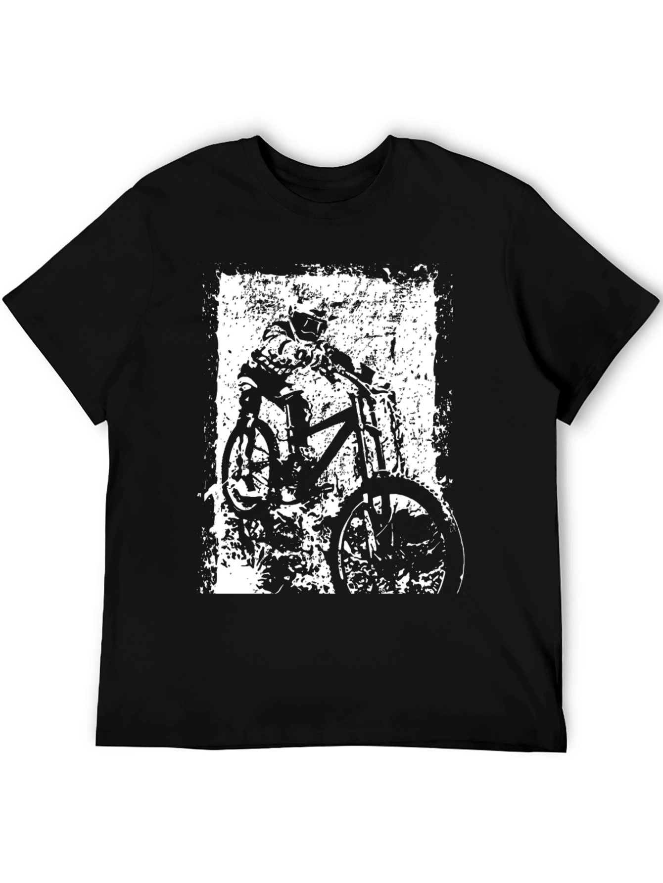 Mountain Bike Rider Graphic T-Shirt