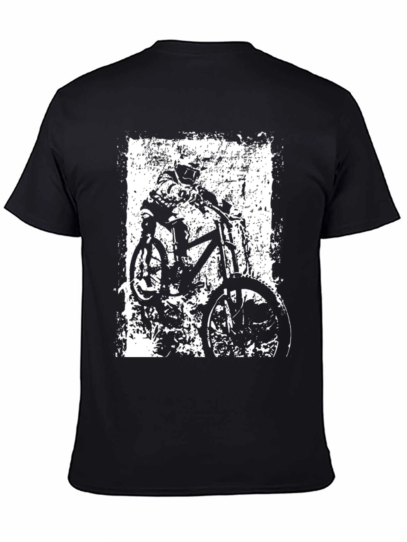 Mountain Bike Rider Graphic T-Shirt