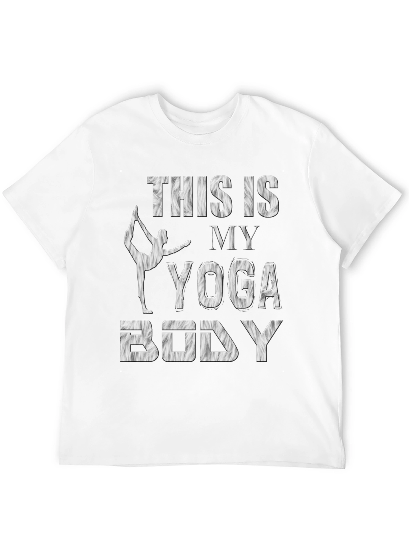 Yoga Body T-Shirt - Black Fitness Apparel