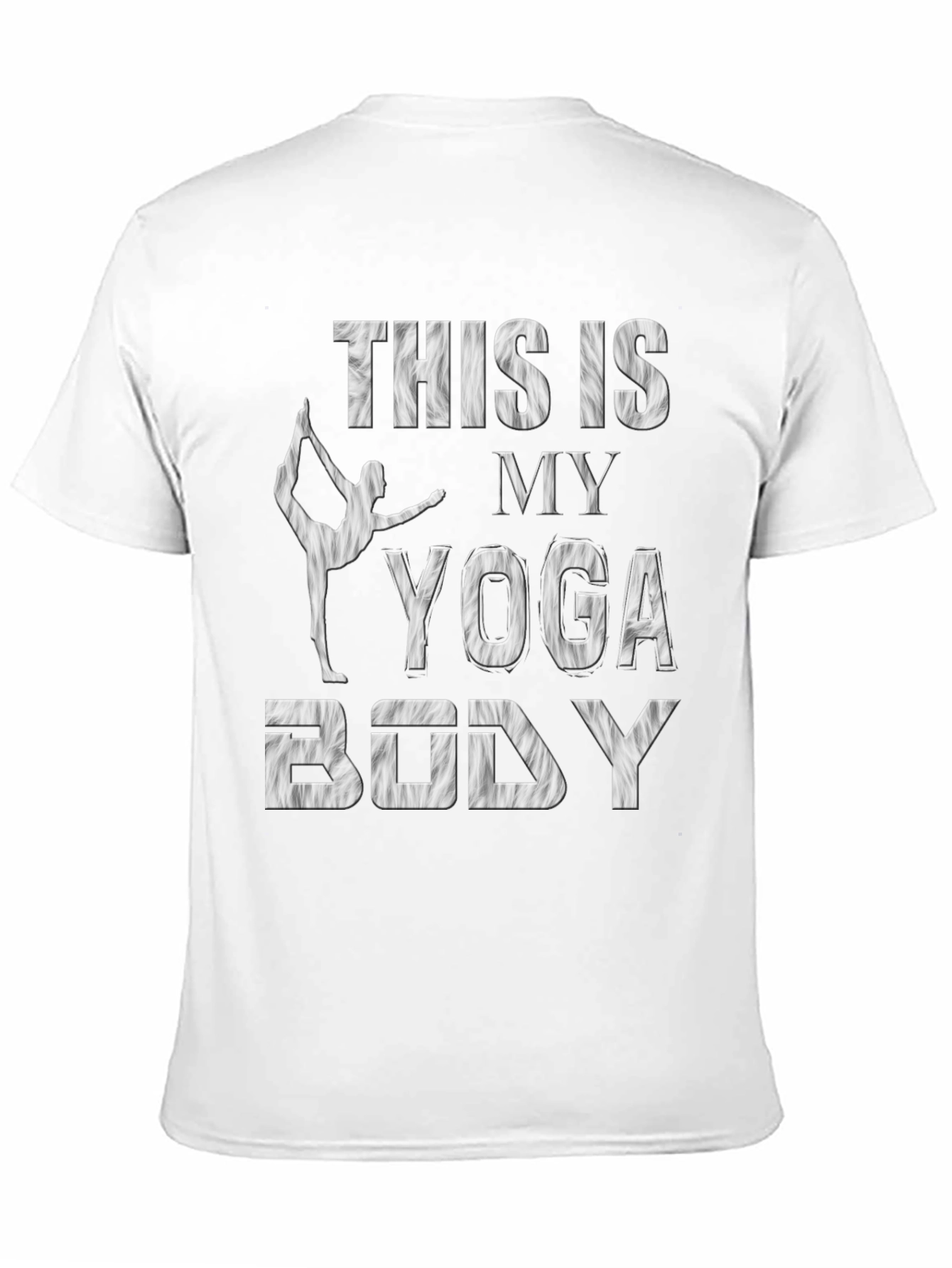 Yoga Body T-Shirt - Black Fitness Apparel