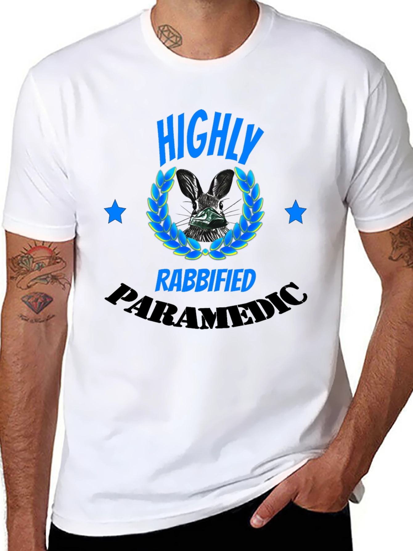 Highly Rabbified Paramedic Graphic Tee