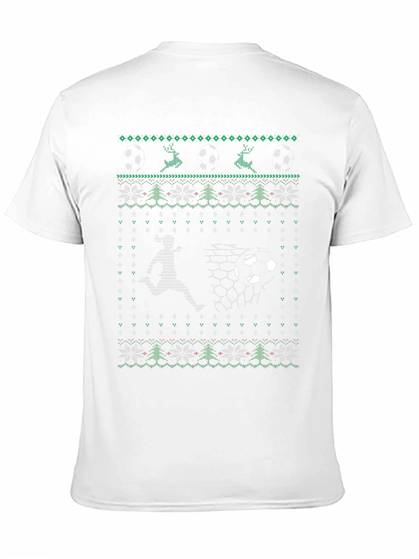 Soccer Ugly Christmas Sweater T-Shirt