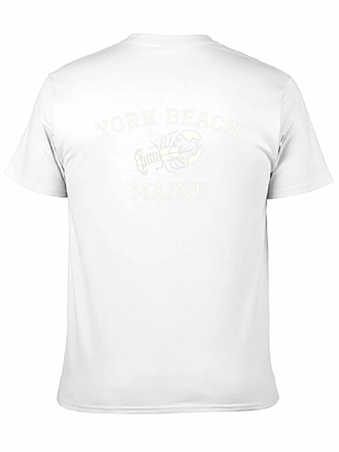 York Beach Maine Lobster Graphic T-Shirt