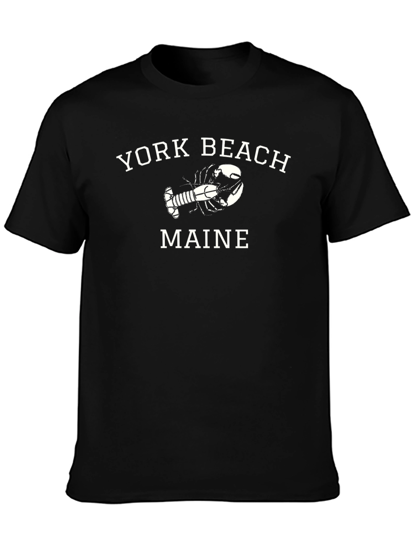 York Beach Maine Lobster Graphic T-Shirt