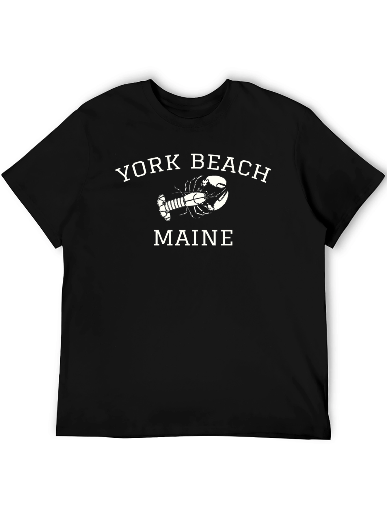 York Beach Maine Lobster Graphic T-Shirt