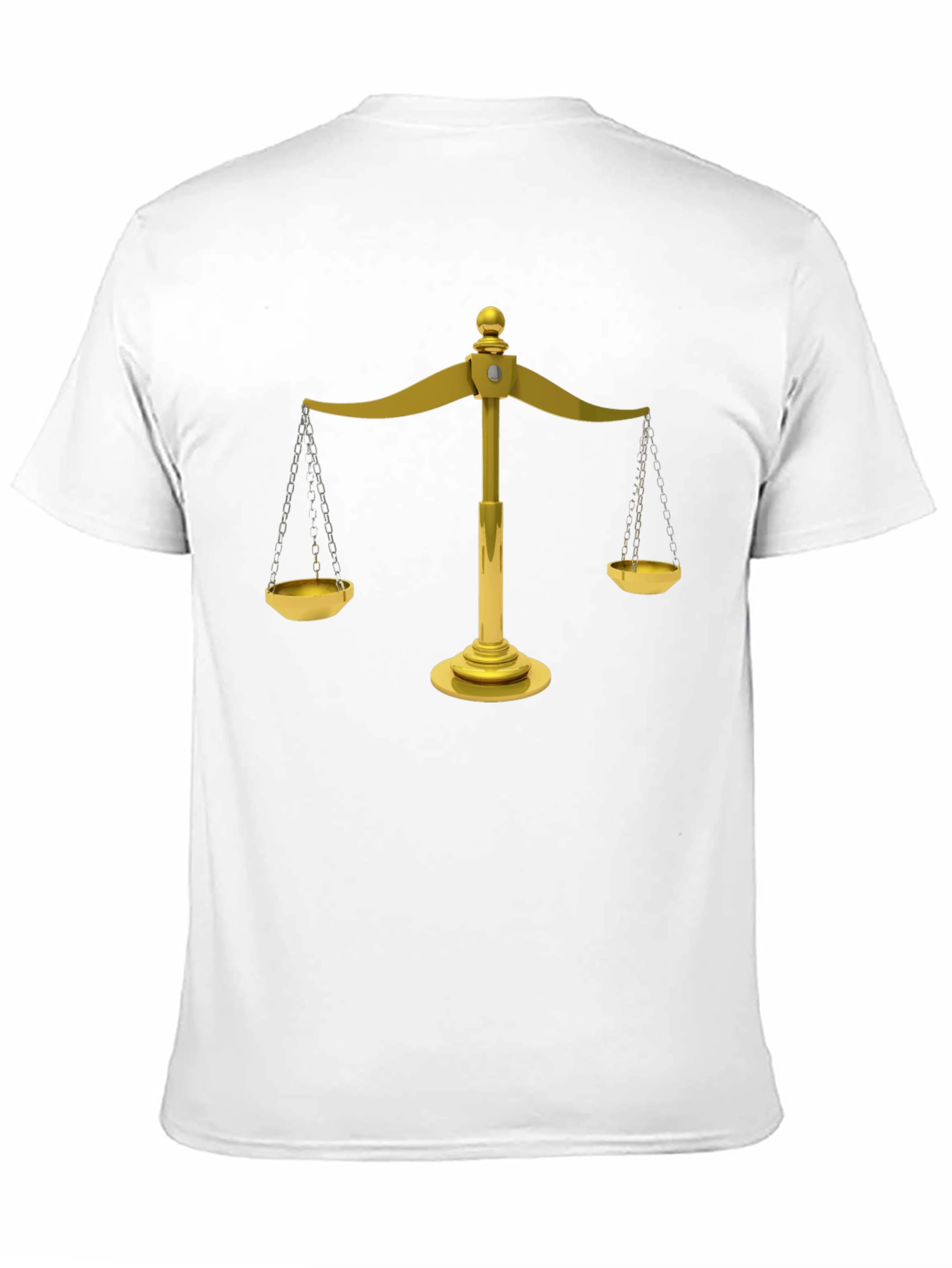 Scales of Justice Graphic T-Shirt